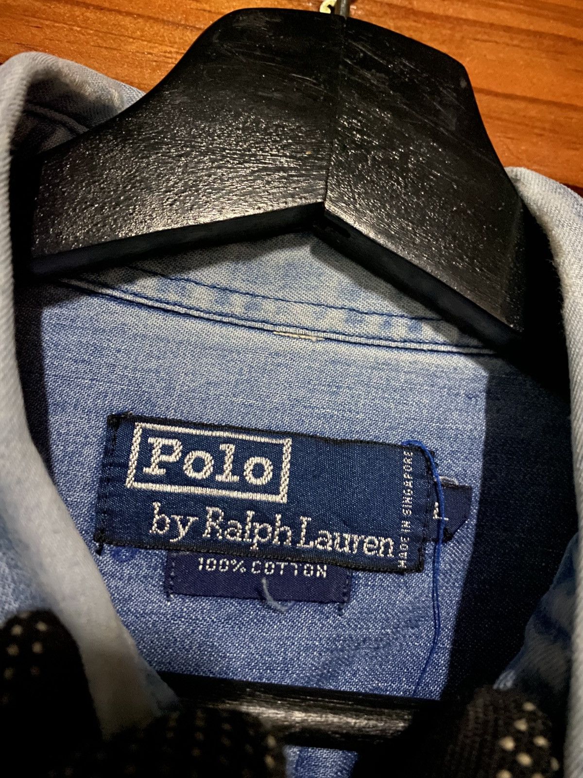Polo Ralph Lauren Polo by Ralph Lauren Denim Short Sleeve Shirt | Classic Blue Size US L / EU 52-54 / 3 - 7 Thumbnail