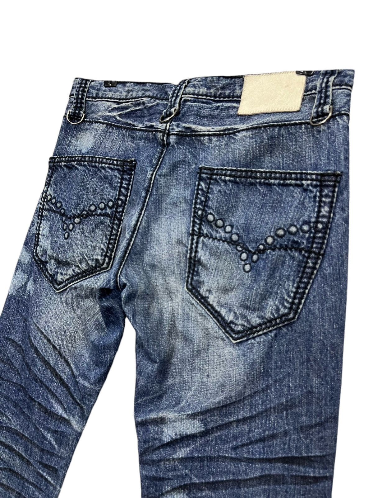 Craftsman STANDARDS OF URBAN CRAFT Charcoal Clawmark Bleach Wash Flare Size US 31 - 7 Thumbnail