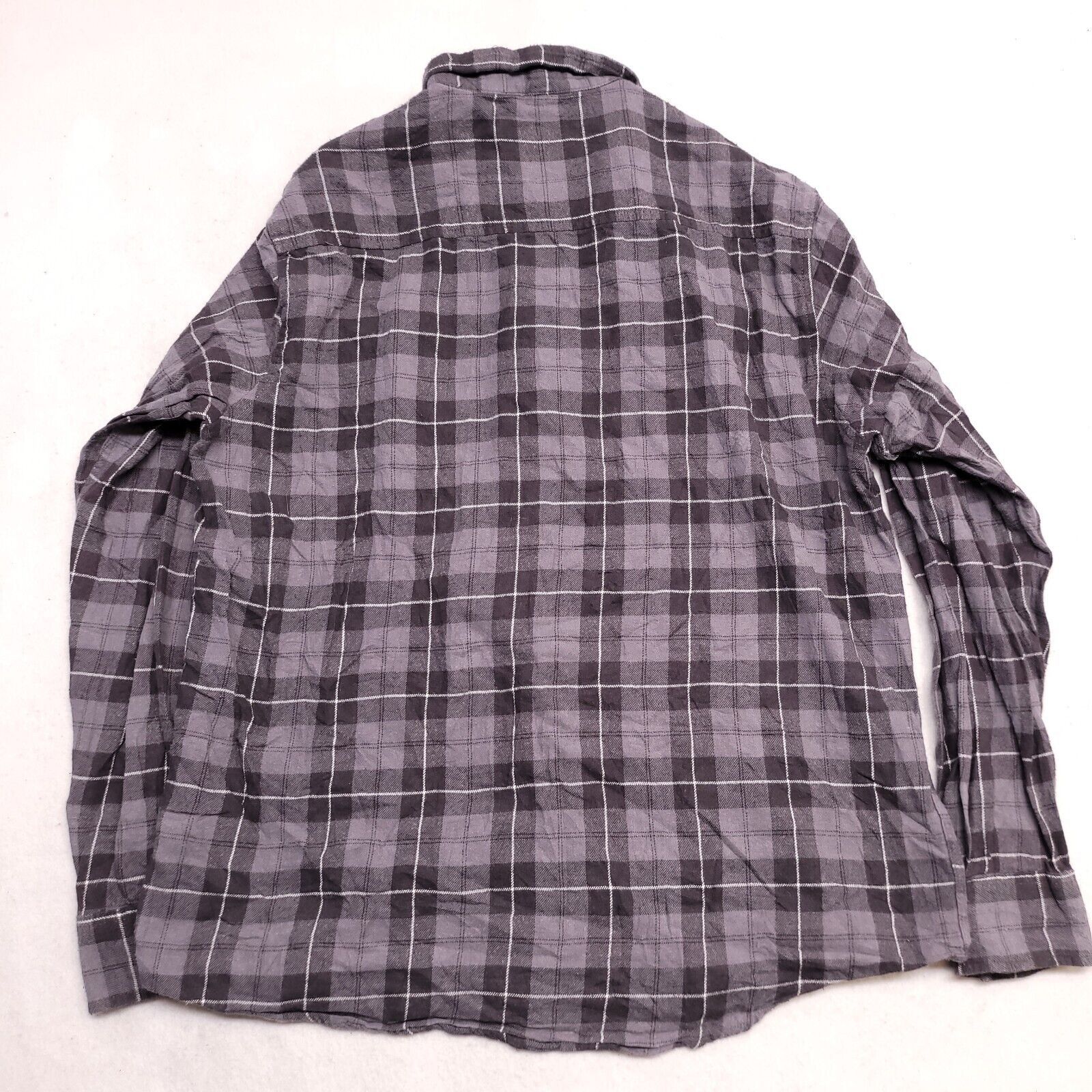 Retrofit Retrofit Tartan Flannel Shirt Mens Size Extra Large XL Gray Size US XL / EU 56 / 4 - 10 Thumbnail