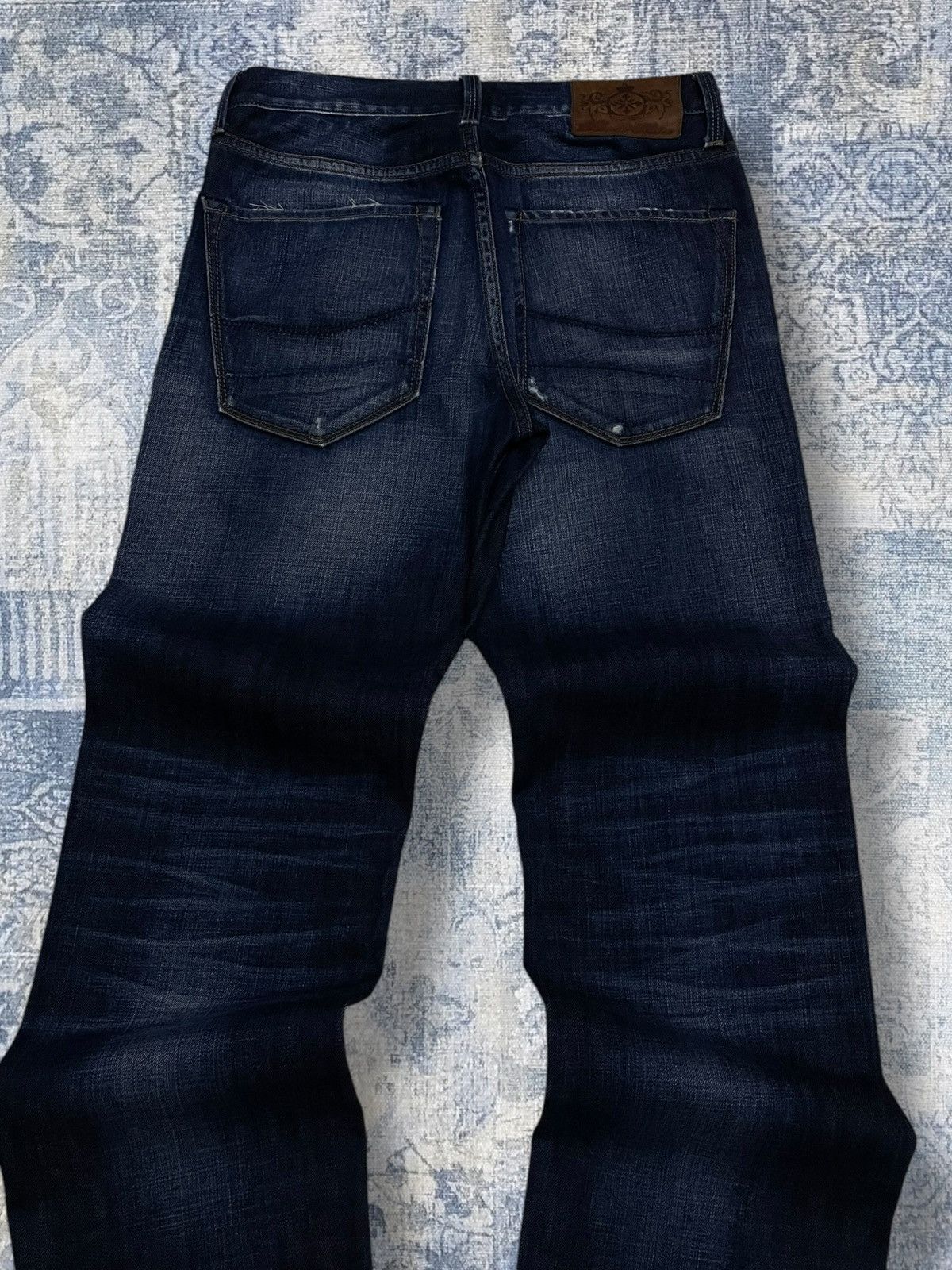 Japanese Brand Vintage Designer Og Blood & Glitter Distressed Clean Denim Size US 29 - 11 Thumbnail