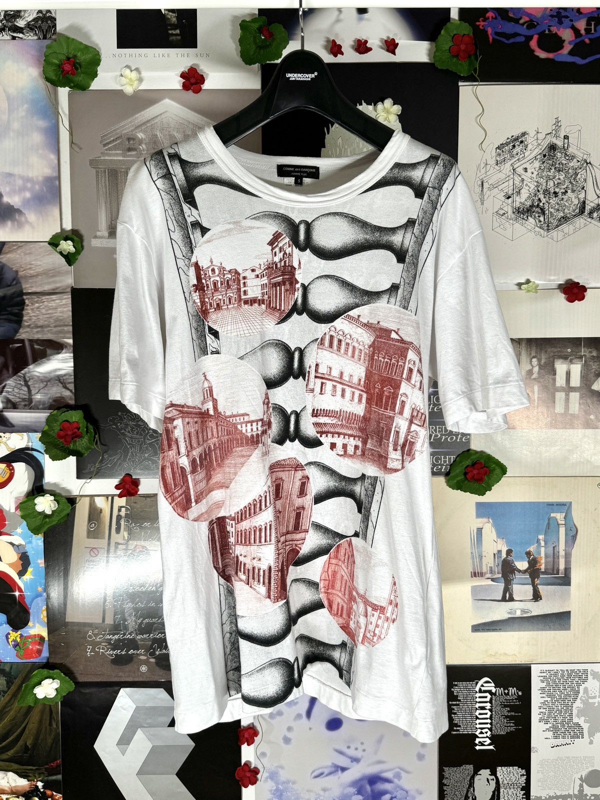 Comme des Garcons Homme Plus 2016 Italian Graphic T-shirt Size US M / EU 48-50 / 2 - 1 Thumbnail