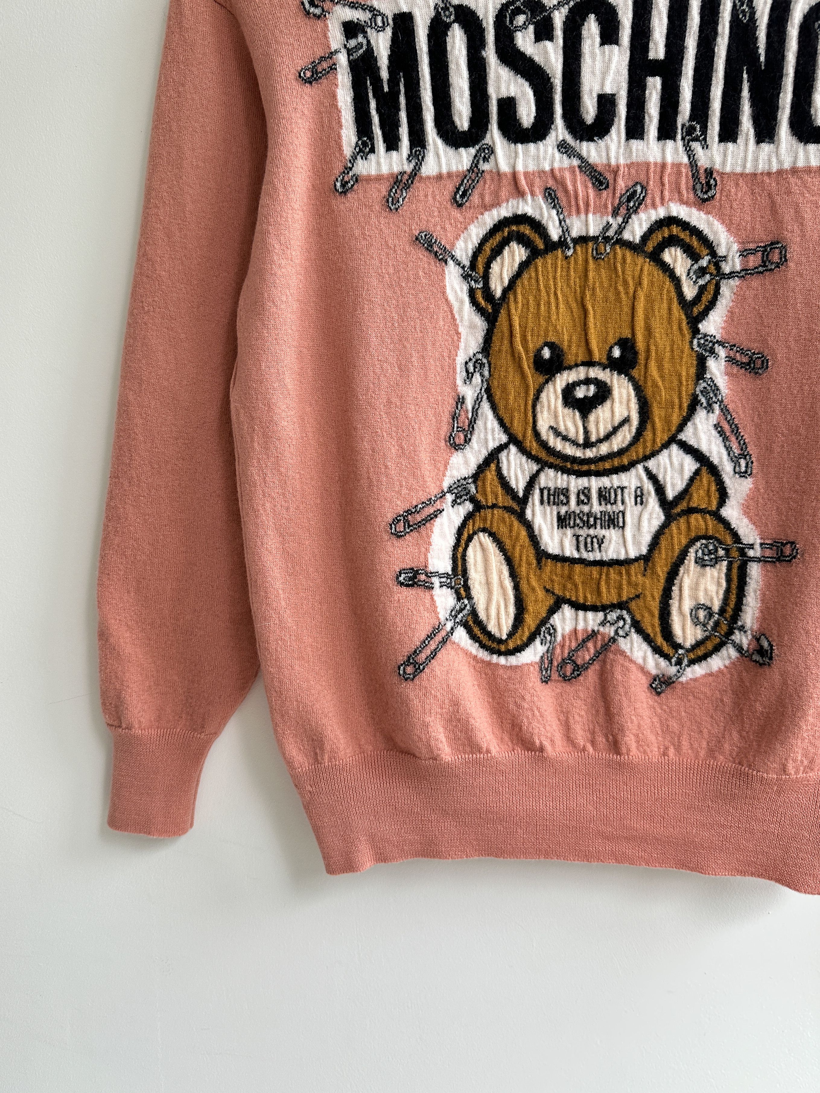 Moschino Moschino Couture Teddy Sweater Jumper Size S / US 4 / IT 40 - 3 Thumbnail