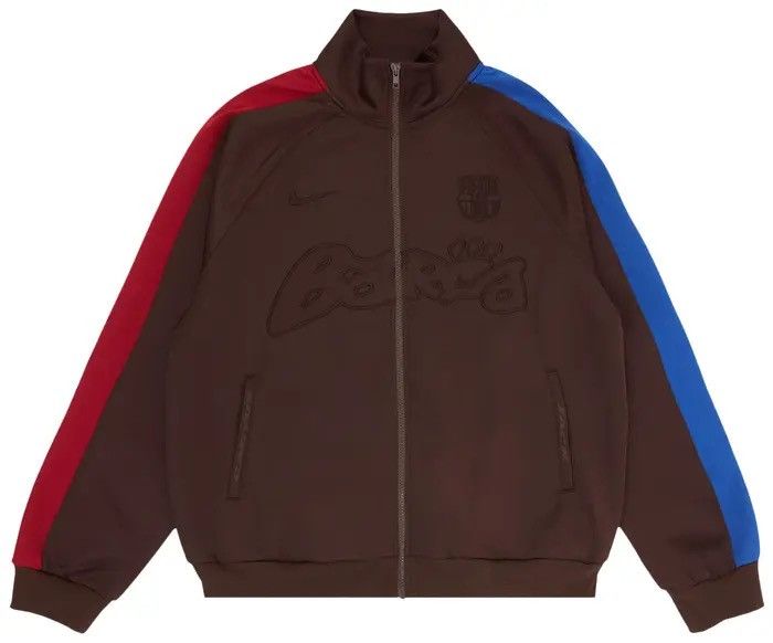 Nike × Travis Scott Travis Scott x Nike x FC Barcelona Retro Zip Anthem Jacket Size US XL / EU 56 / 4 - 1 Thumbnail