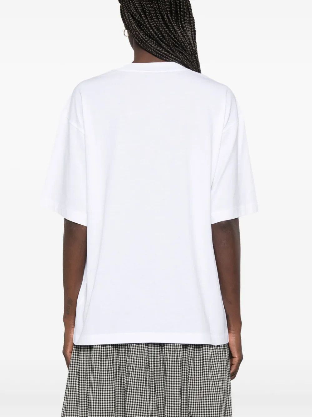 Marni o1w1db10426 Floral-Print T-Shirt in White Size XL / US 12-14 / IT 48-50 - 4 Thumbnail