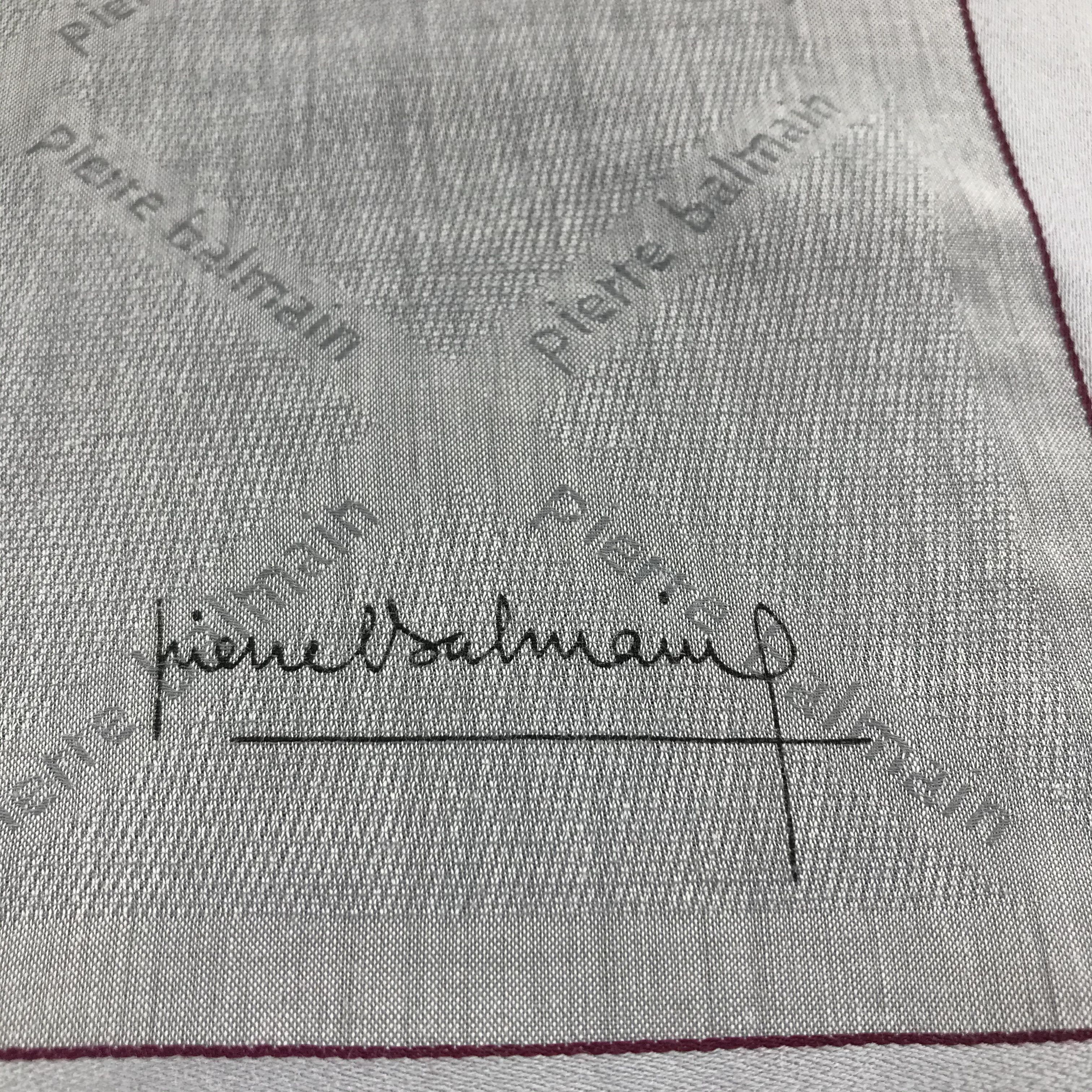 Pierre Balmain Pierre Balmain Handkerchief Neckerchief Bandana H465 Size ONE SIZE - 4 Thumbnail