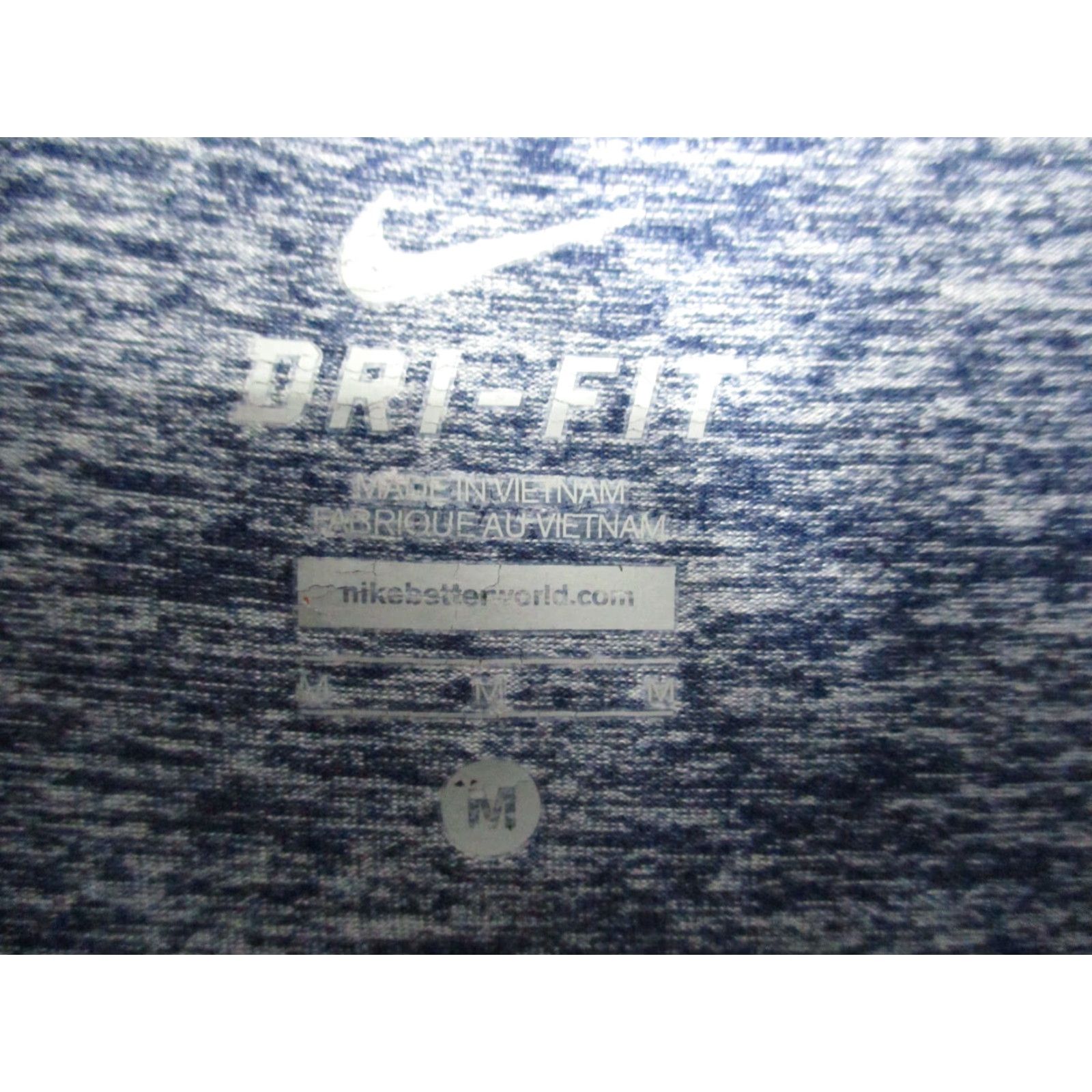 Nike Nike Dri-Fit 1/4 Zip Pullover Mens Medium Performance Heather Blue Shirt Size US M / EU 48-50 / 2 - 3 Thumbnail