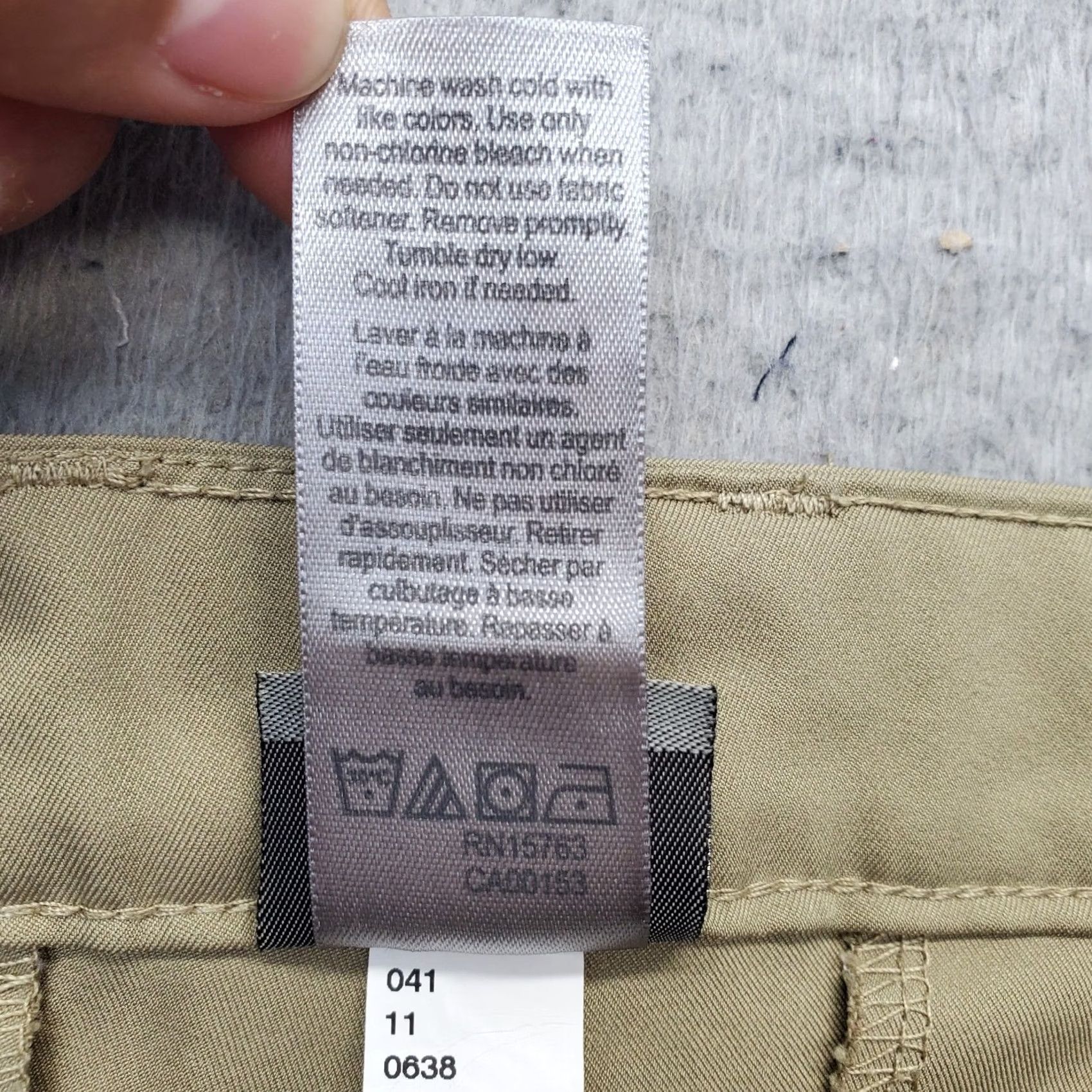 Champion Champion Pants Men’s 32/30 Tan Chino Flat Front Straight Leg Pocket Casual, Formal, Travel Mens Ventage? Size US 32 / EU 48 - 7 Thumbnail