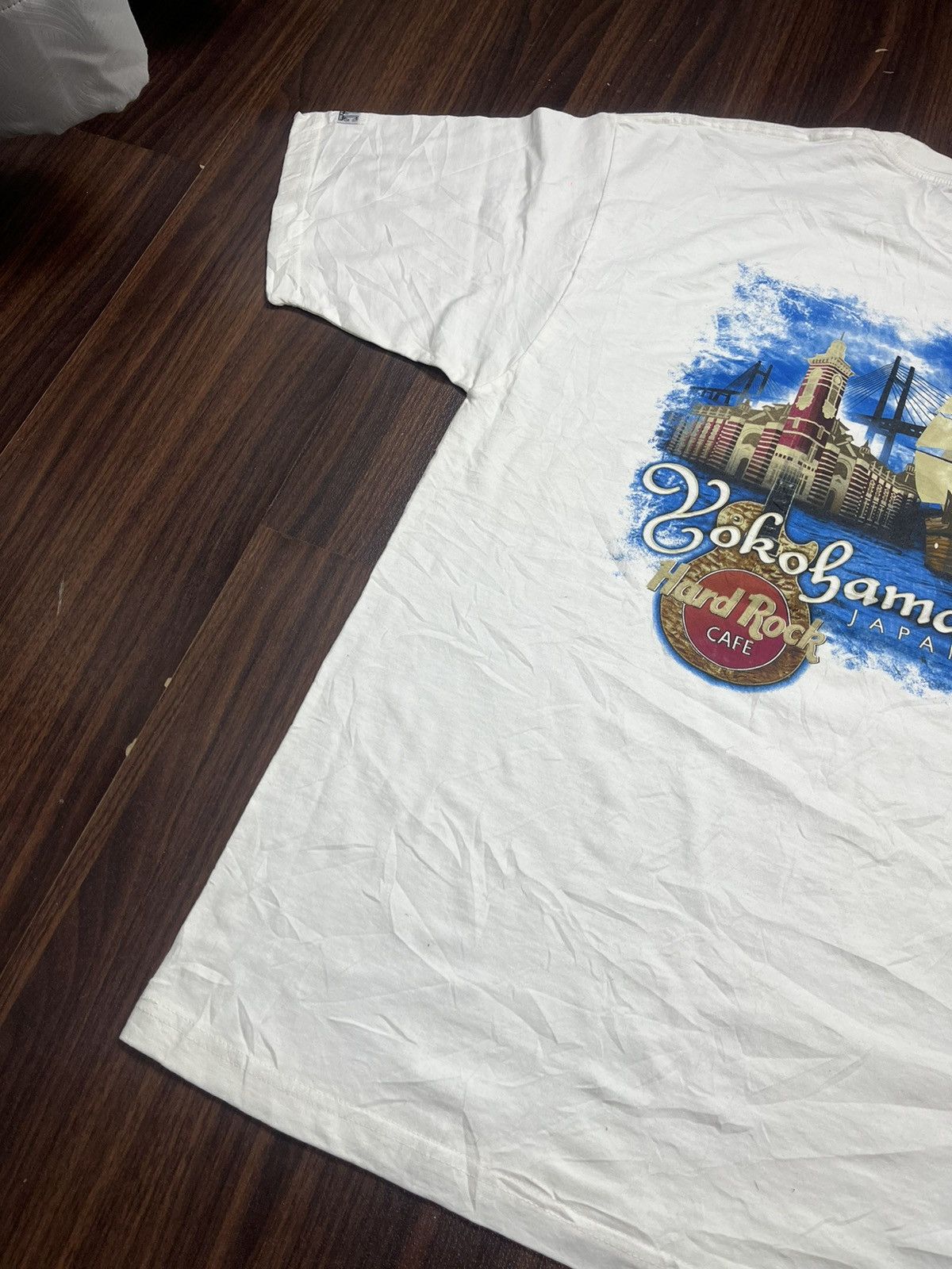 Hard Rock Cafe Vintage Hard Rock Cafe Yokohama Heavy Tee XL Size US XL / EU 56 / 4 - 4 Thumbnail