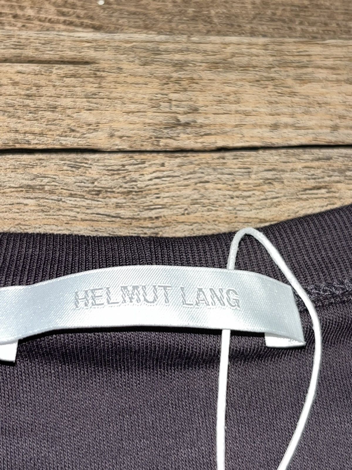 Helmut Lang Helmut Lang Apex Fitted Espresso Long Sleeve Tee Size US M / EU 48-50 / 2 - 7 Thumbnail