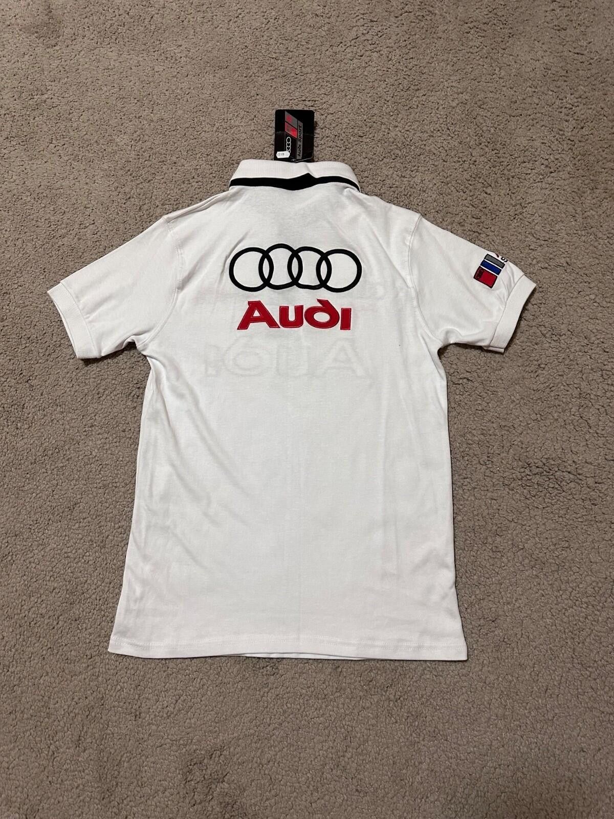 Audi Audi Sports Racing Polo T-Shirt Embroidered size M Size US M / EU 48-50 / 2 - 6 Thumbnail