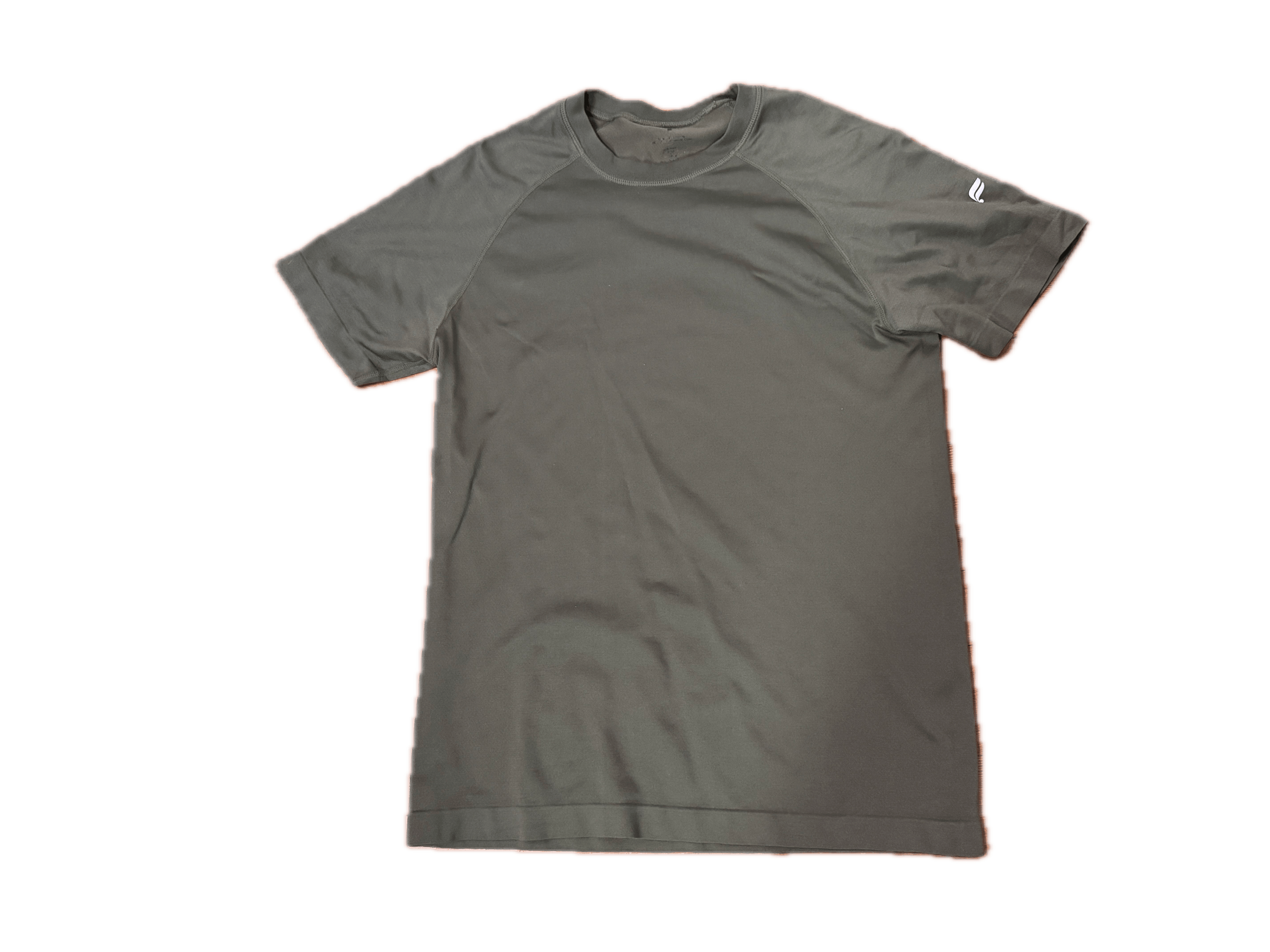 Fabletics Fabletics The Training Day Tee Shirt - Dark Moss Olive Green Size US S / EU 44-46 / 1 - 1 Thumbnail