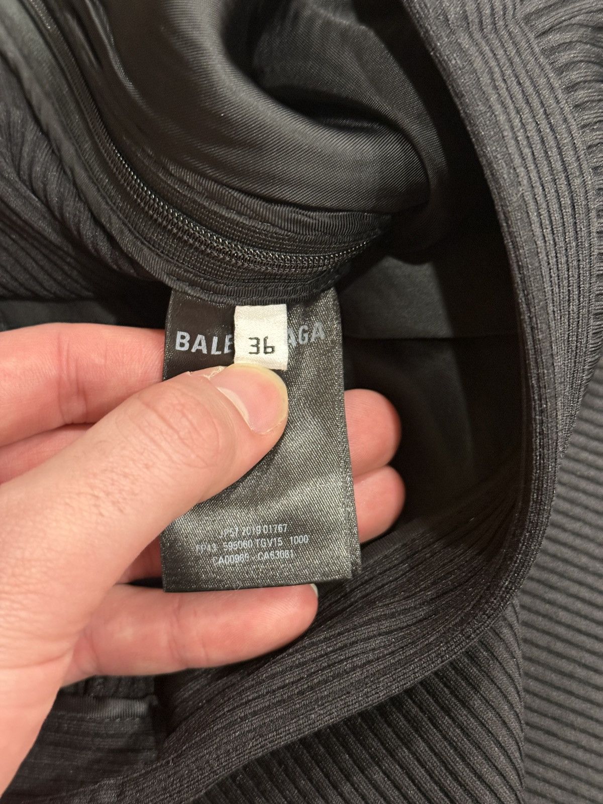 Balenciaga Ribbed Palazzo Pants Size US 30 / EU 46 - 5 Thumbnail