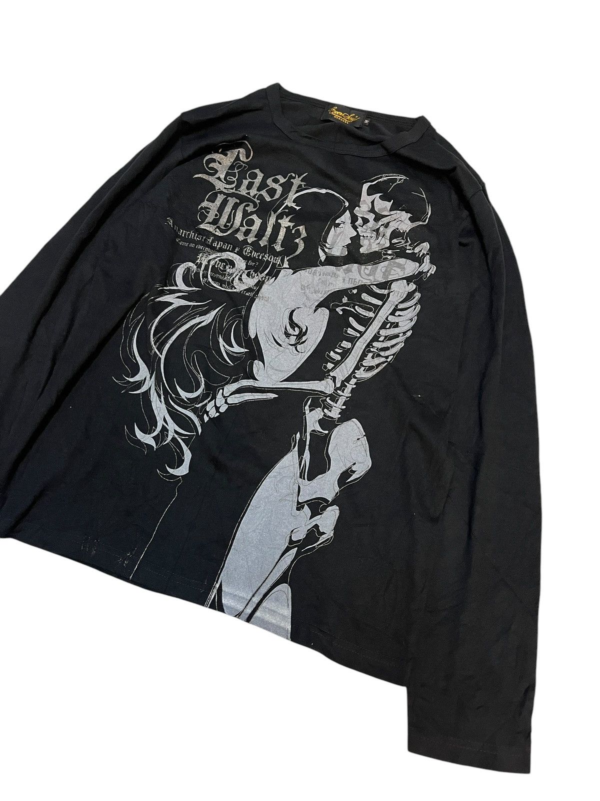 Hysteric Glamour × Japanese Brand × PPFM Vintage Anarchist Japan L/S Poem Size US M / EU 48-50 / 2 - 1 Thumbnail