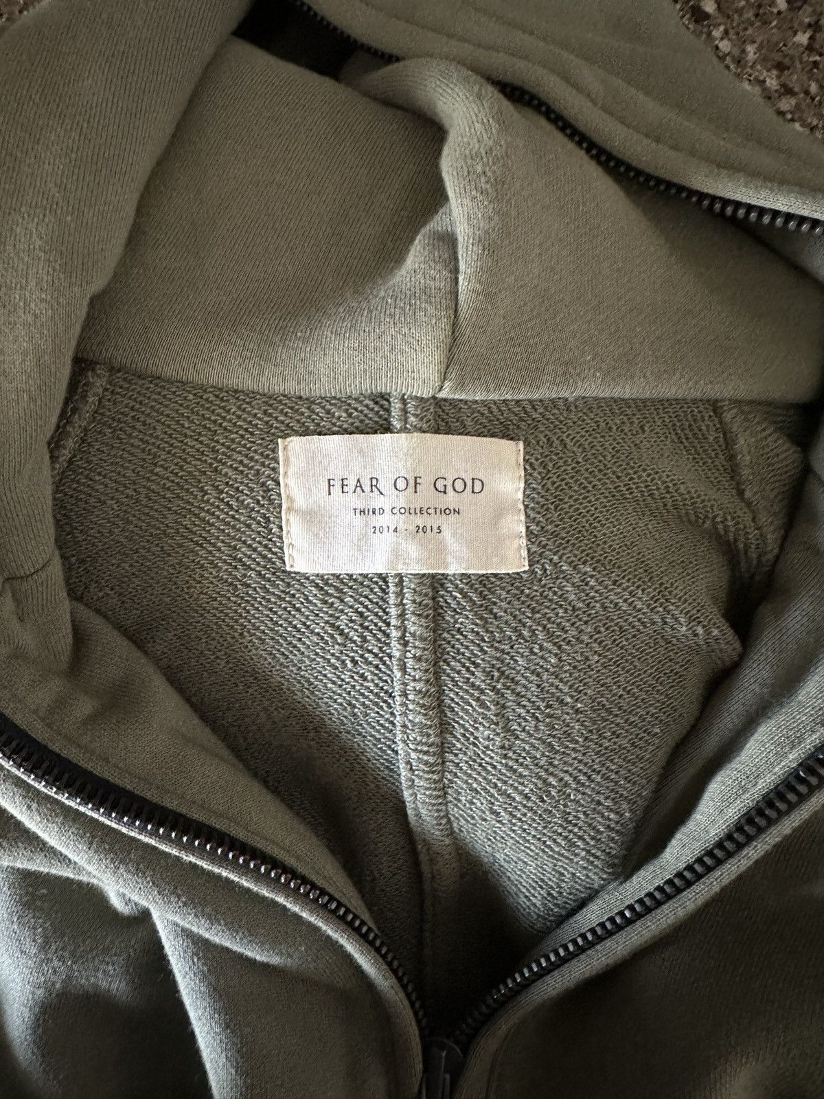 Fear of God Fear of god third collection cut off hoodie Size US L / EU 52-54 / 3 - 2 Thumbnail