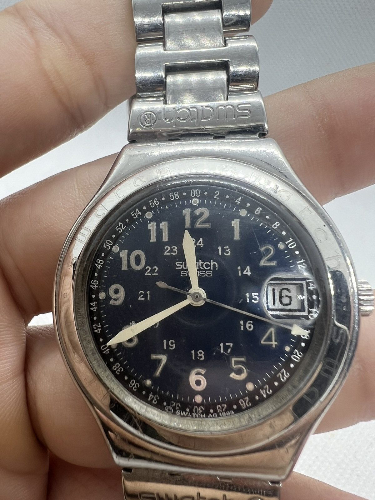 Swatch SWATCH AG 1998 Swiss Size ONE SIZE - 3 Thumbnail