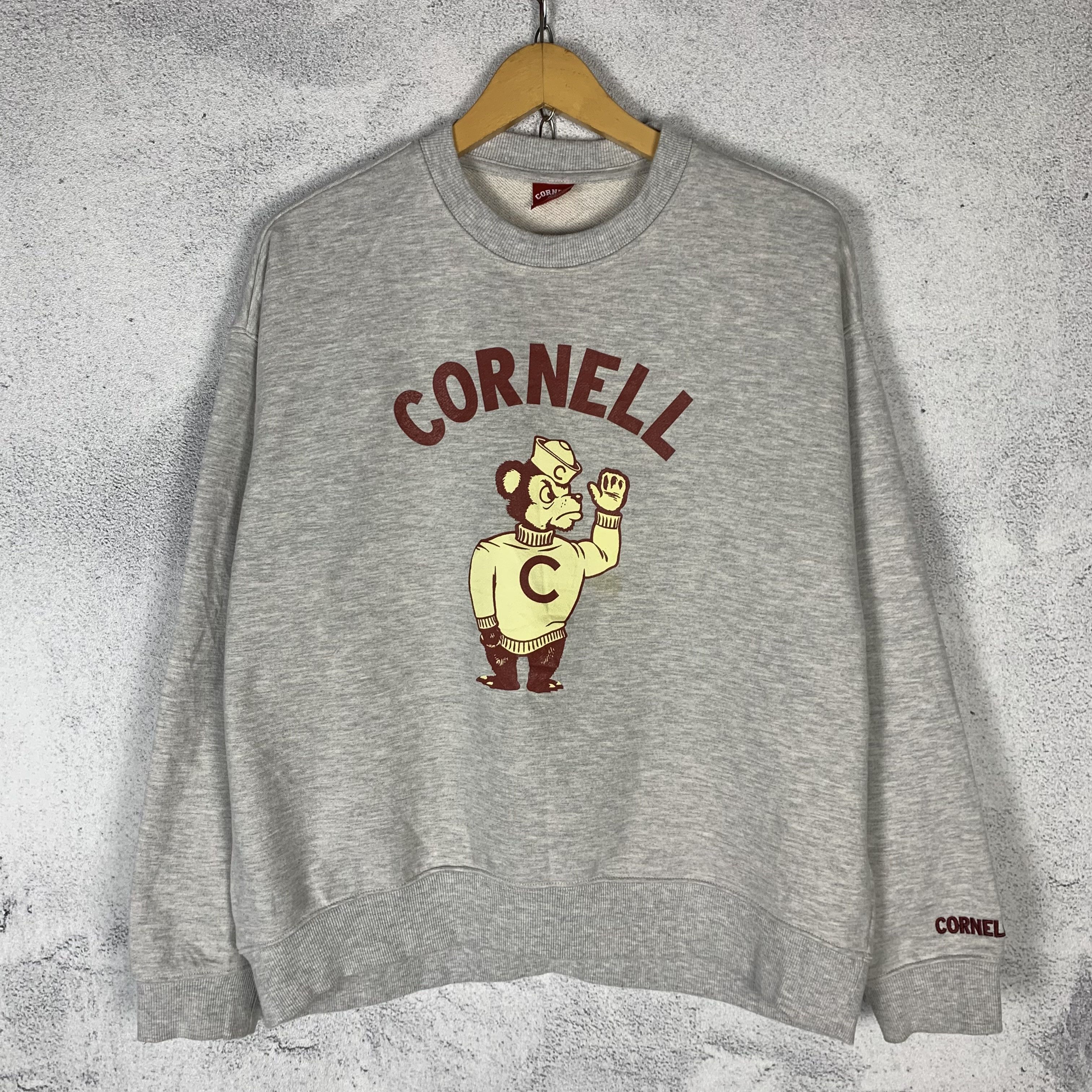 Vintage Cornell University Sweatshirt Crewneck Size US L / EU 52-54 / 3 - 1 Thumbnail