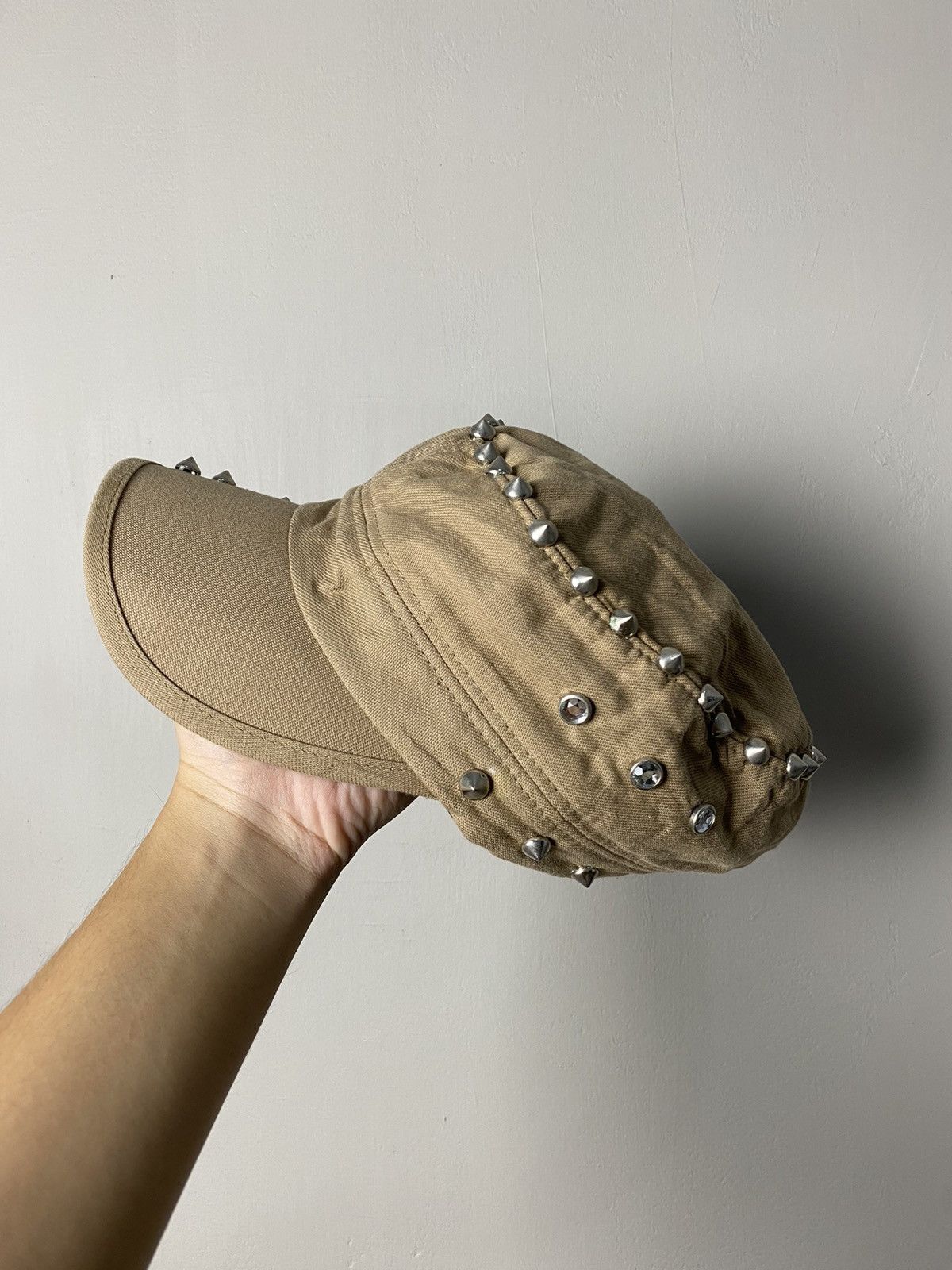 If Six Was Nine × Japanese Brand × Le Grande Bleu (L.G.B.) Cadet Studded Punk Hat Size ONE SIZE - 5 Thumbnail