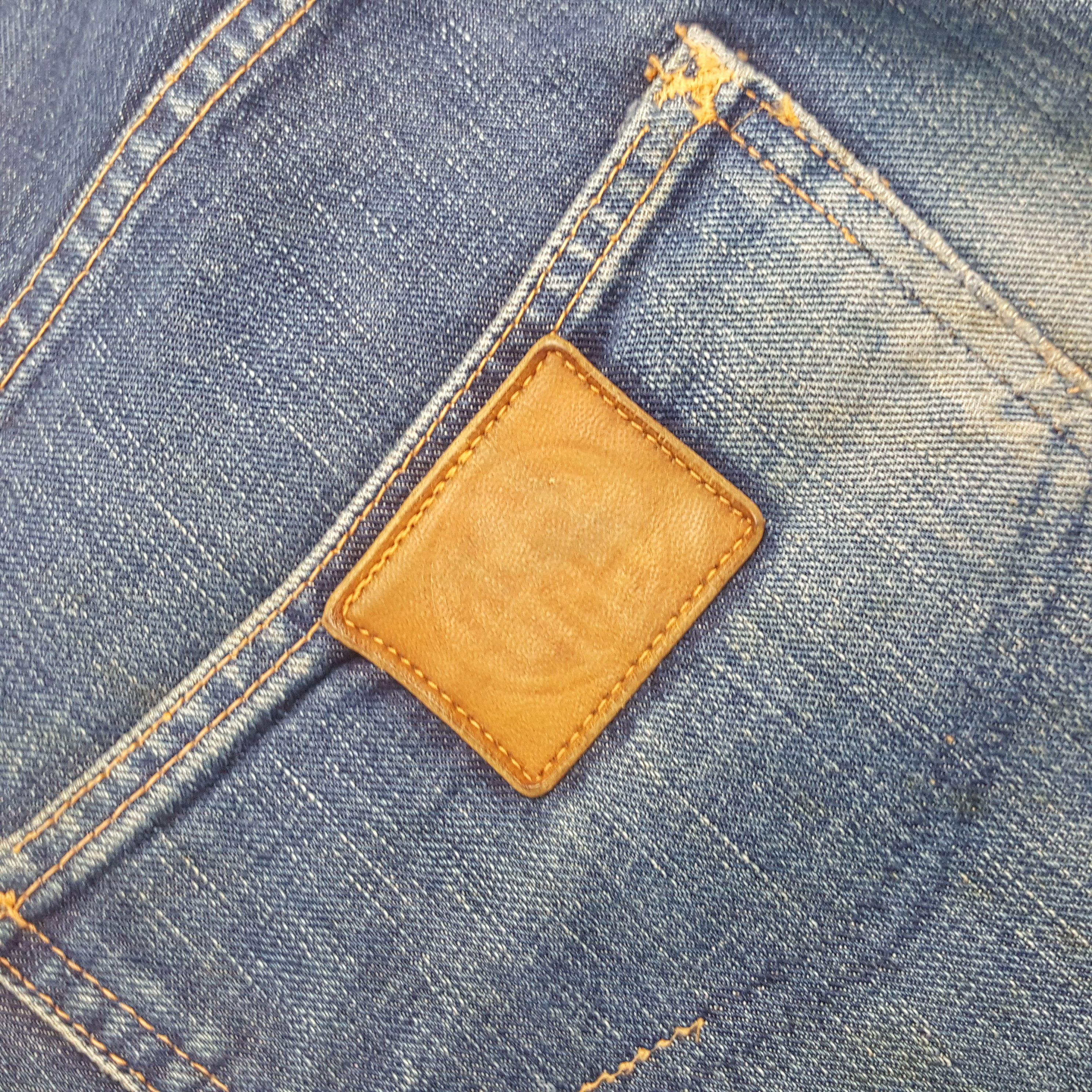 Japanese Brand Vintage Head Light Japanese Brand Distressed Jeans RR13 Size US 30 / EU 46 - 15 Thumbnail