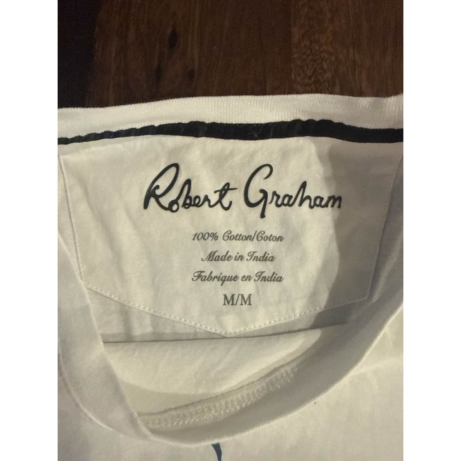 Robert Graham Robert Graham Skull Graphic Tee White Men’s Short Sleeve M Size US M / EU 48-50 / 2 - 3 Thumbnail