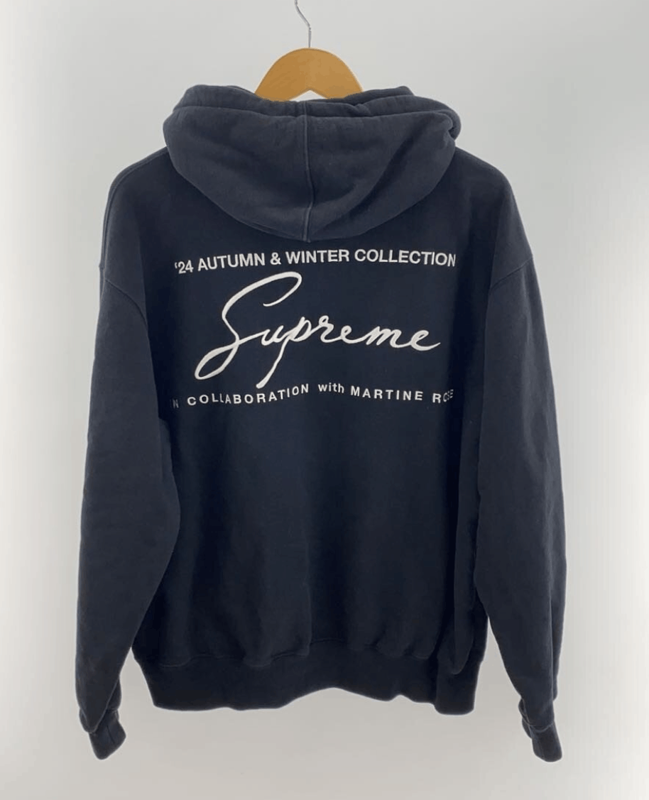 Supreme Supreme MARTINE ROSE Logo Black Pullover Hoodie Size US L / EU 52-54 / 3 - 2 Thumbnail