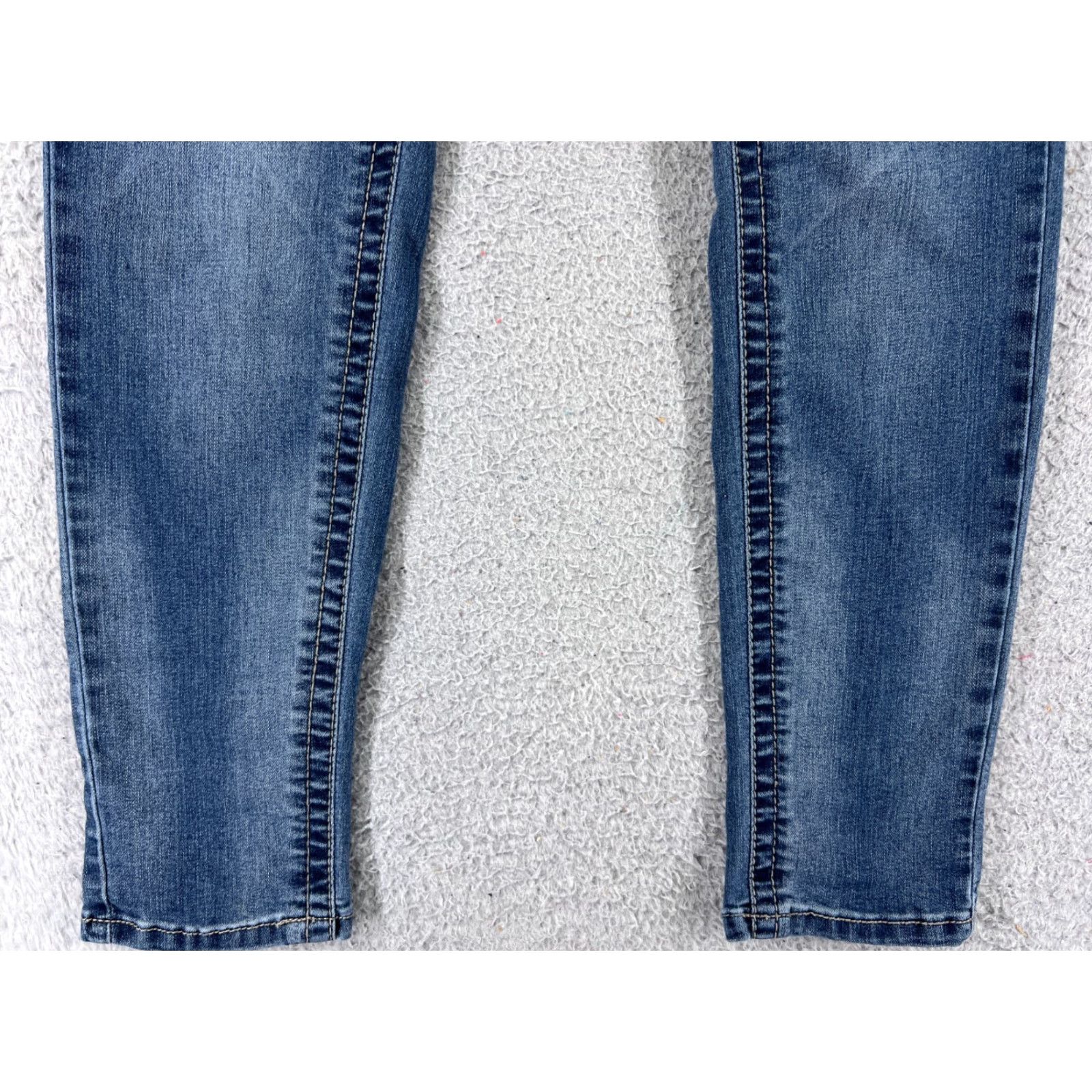Vintage Seven7 Jeans Women 12 Blue Denim Skinny Taper Cotton Blend 29x29 Womens Size 34" / US 12 / IT 48 - 2 Thumbnail