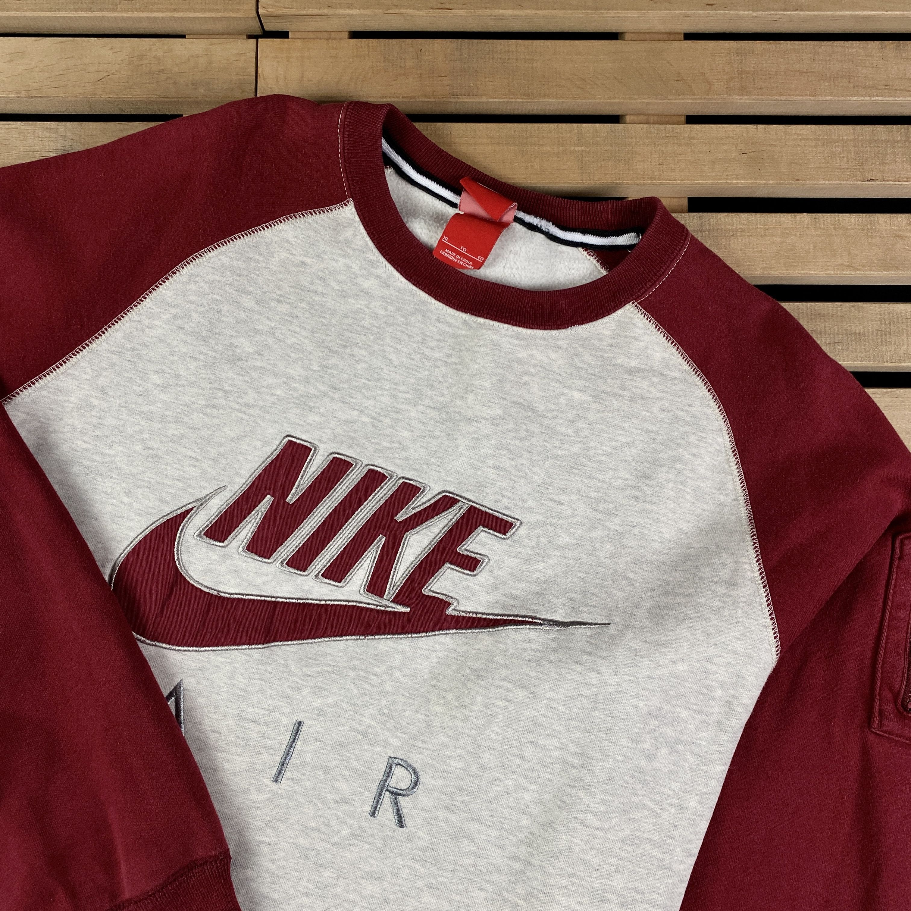 Nike Mens Vintage Sweatshirts Nike Big Logo Size XL Cotton Size US XL / EU 56 / 4 - 2 Thumbnail