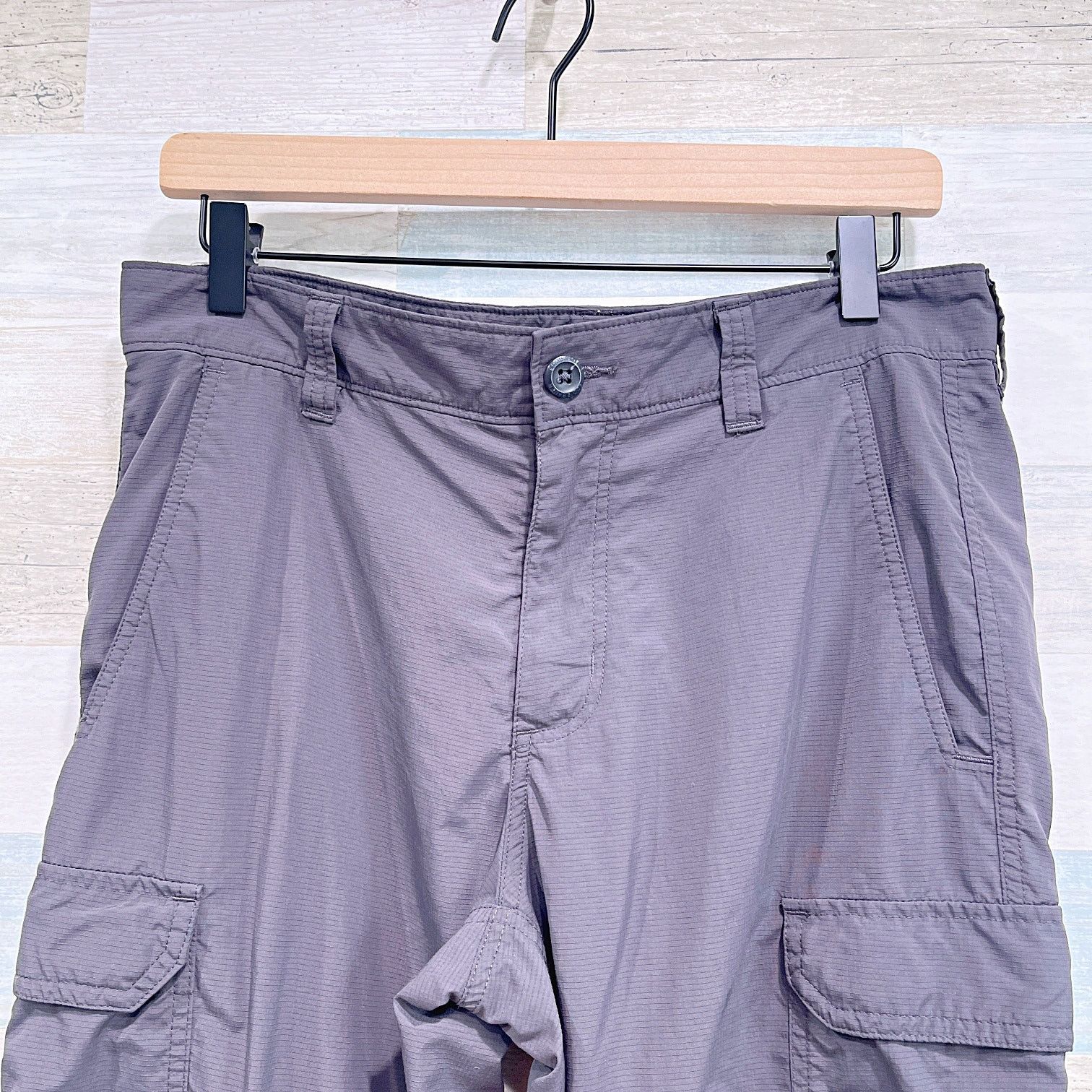 Eddie Bauer EDDIE BAUER Insect Shield Hiking Pants Gray Mens 30x32 Size US 30 / EU 46 - 2 Thumbnail