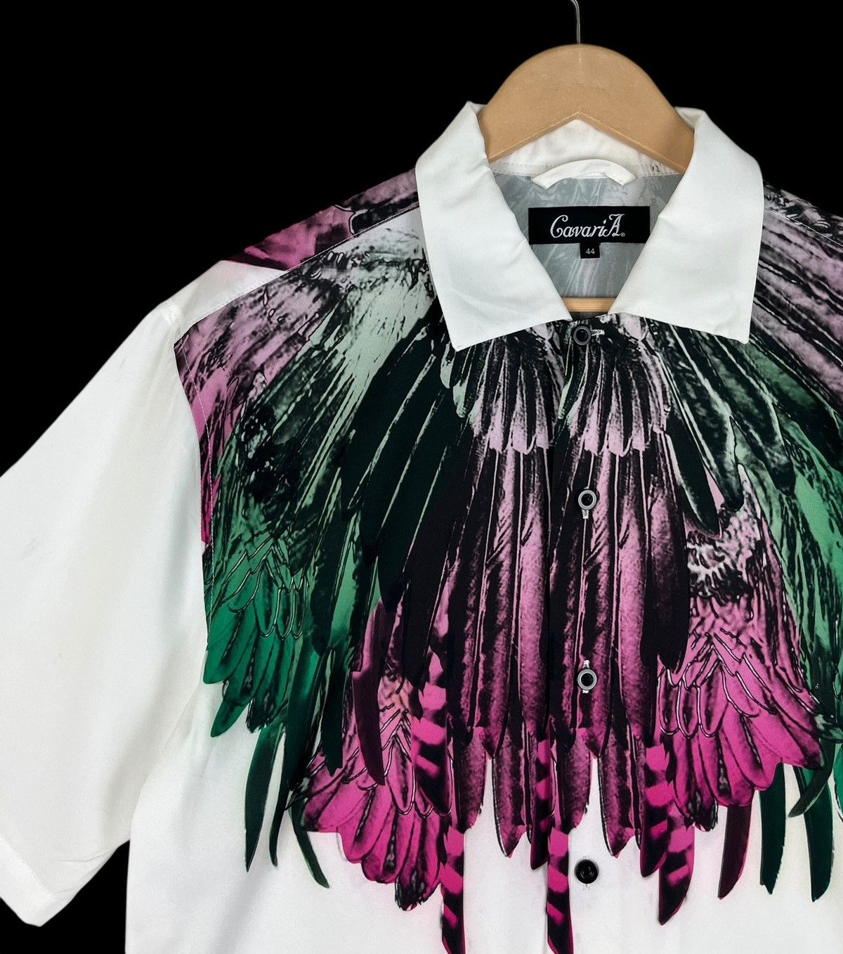 Japanese Brand Japanese Brand CavariA Wings Colourful Button Up Shirt Size US M / EU 48-50 / 2 - 6 Thumbnail