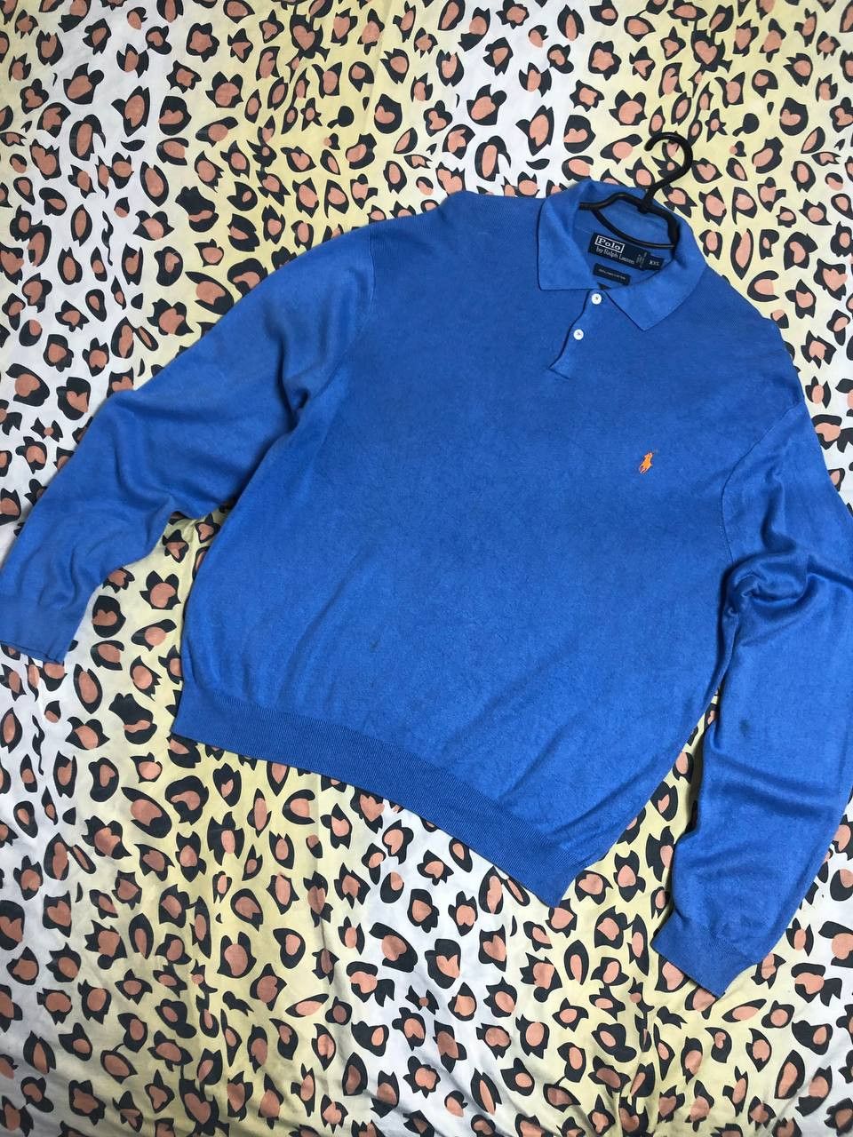 Polo Ralph Lauren × Vintage Crazy Vintage 00’s Logo Polo Ralph Lauren Sweater Size US XXL / EU 58 / 5 - 1 Thumbnail