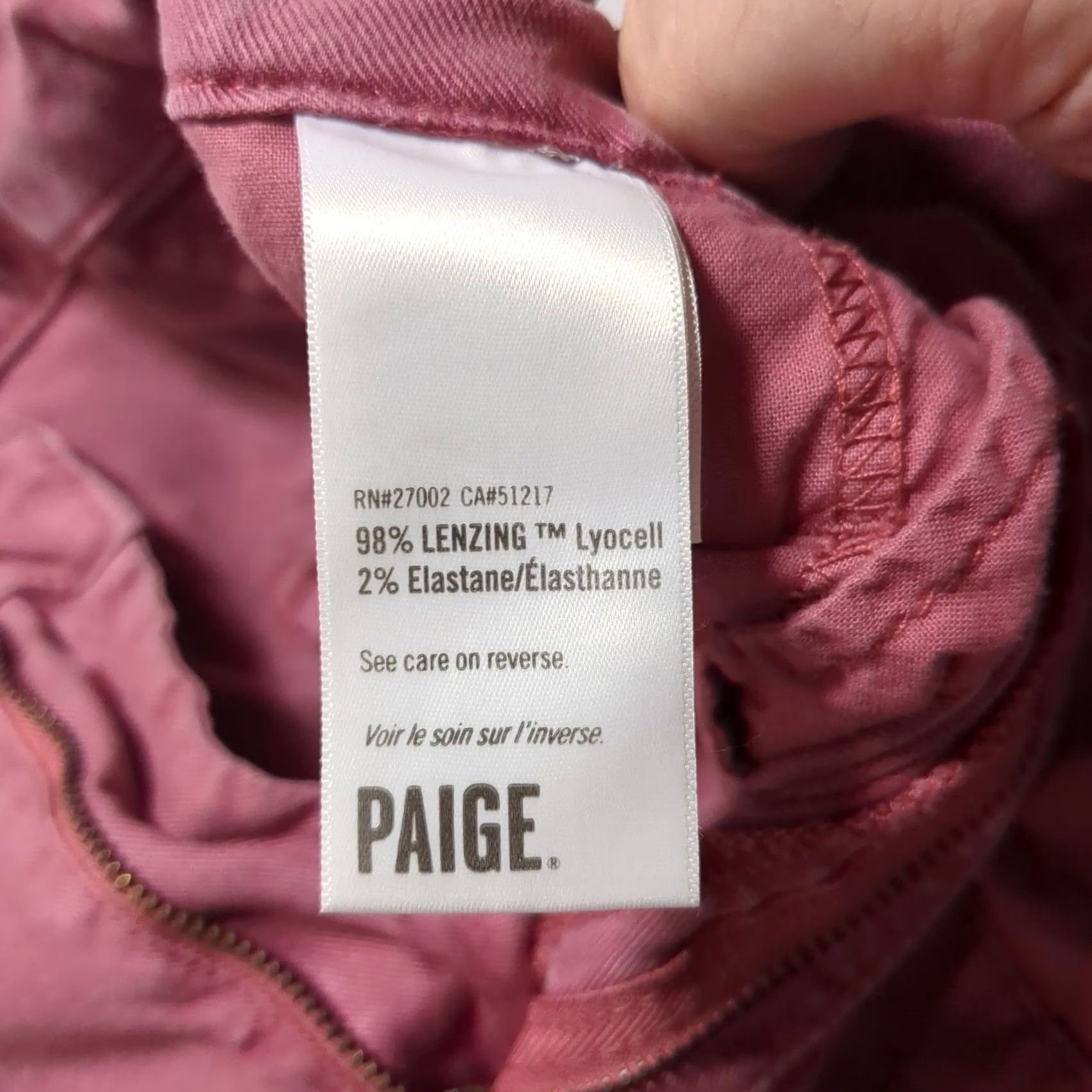 Paige Paige Pink Mauve Paperbag Waist Belted Shorts High Rise 26 Regular Womens Summer Beach Holiday Casual Travel Size 27" / US 4 / IT 40 - 4 Thumbnail