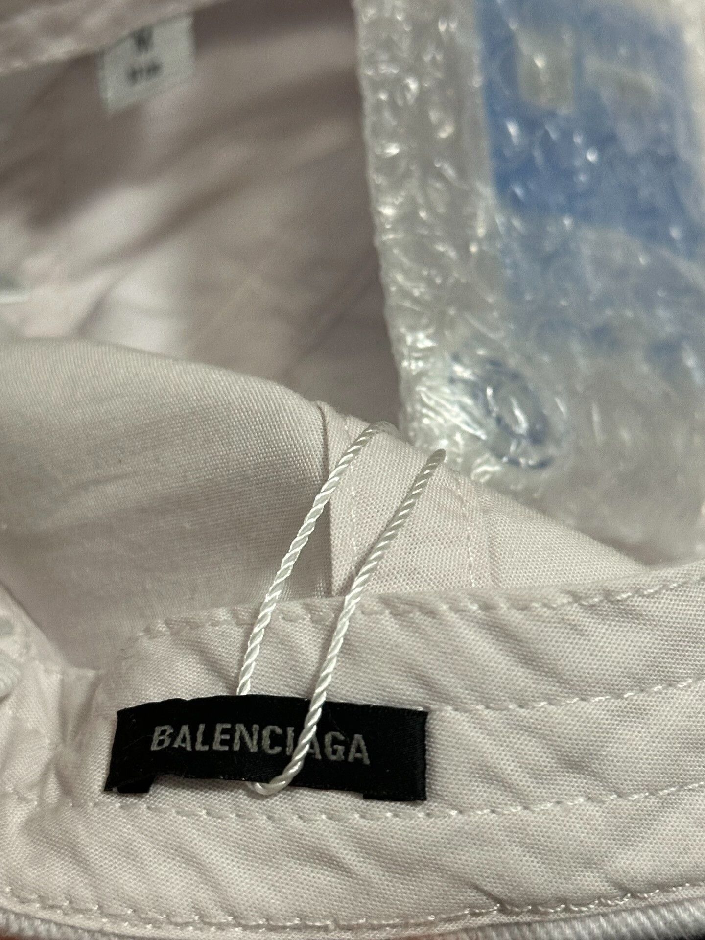 Balenciaga Balenciaga Distressed Coke Logo White Cap Size ONE SIZE - 5 Thumbnail