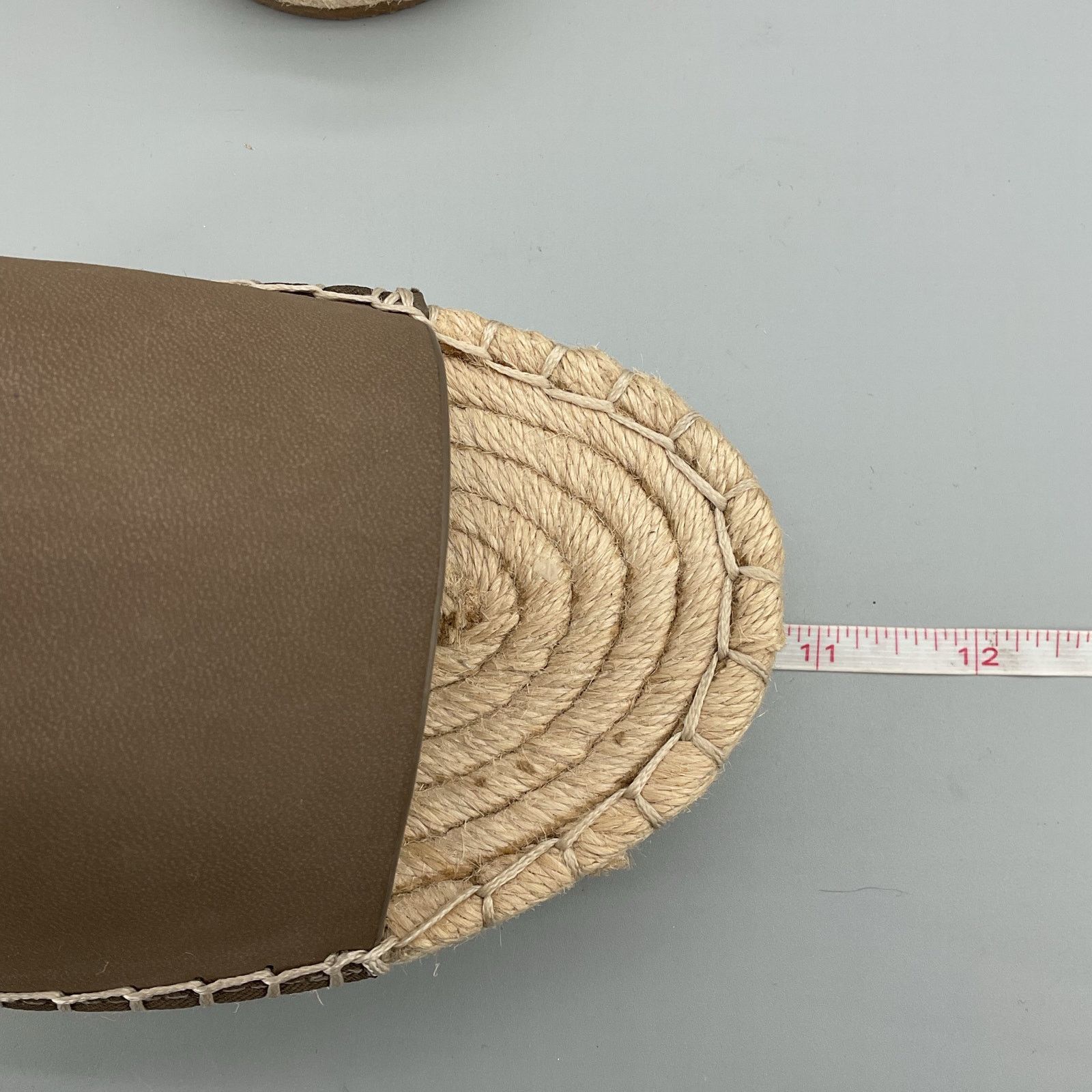 DKNY DKNY Women Camillo Espadrille Slide Sandals Brown Sz 10M Size US 10 / IT 40 - 7 Thumbnail