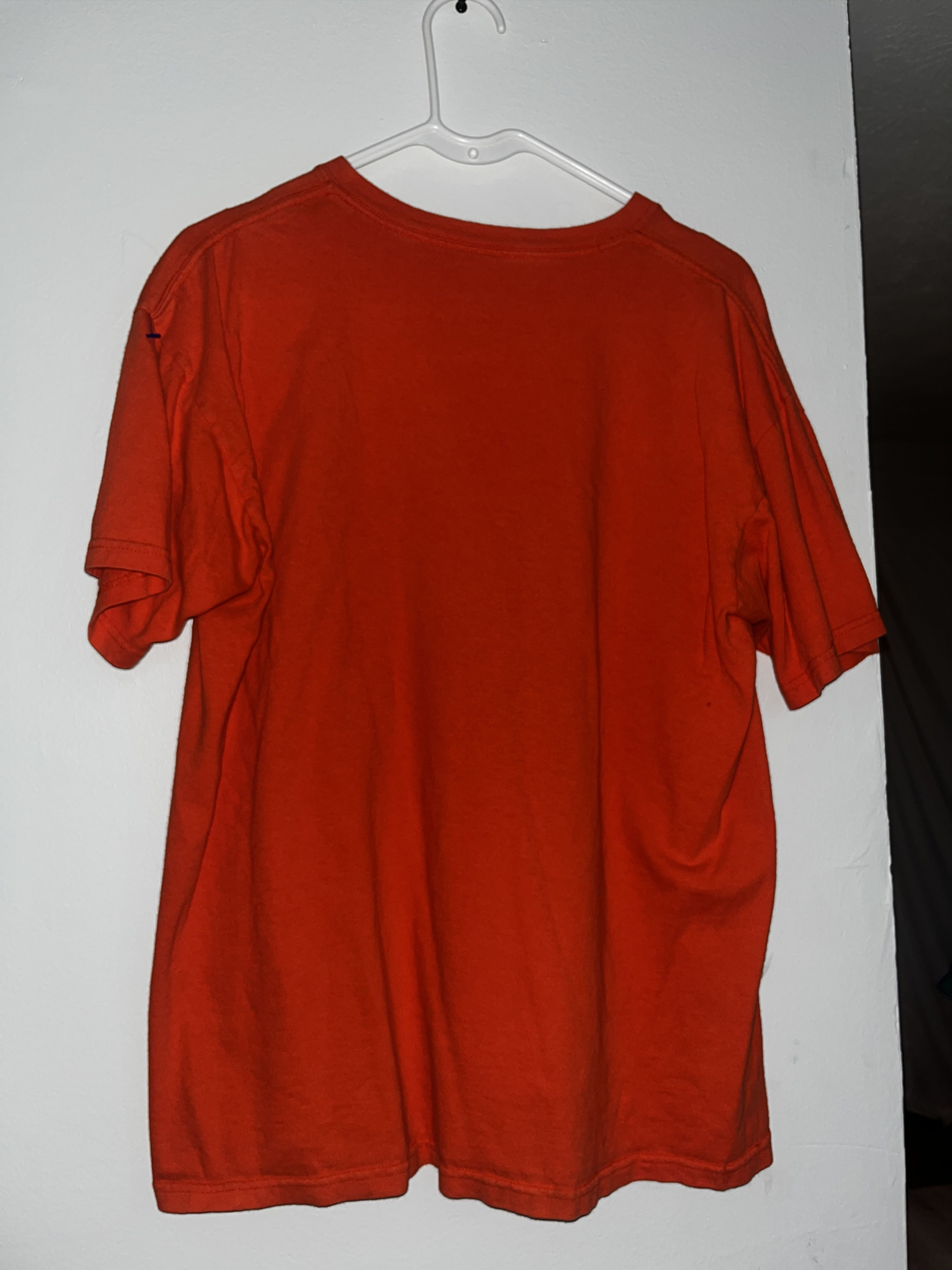 J. America Vintage Clemson Tigers Script Paw Logo Tee (Orange) Size US L / EU 52-54 / 3 - 3 Thumbnail