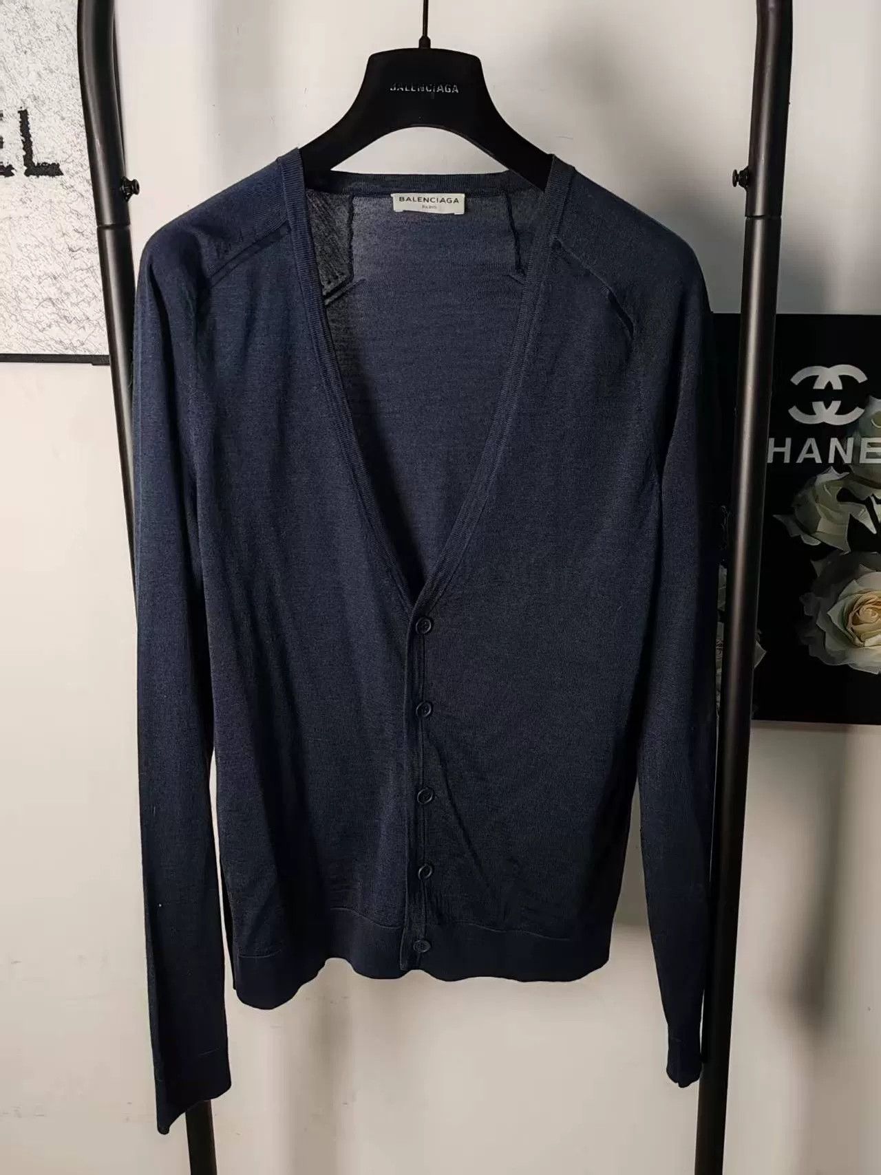 Balenciaga Balenciaga Wool Cardigan Sweater Size US M / EU 48-50 / 2 - 1 Thumbnail
