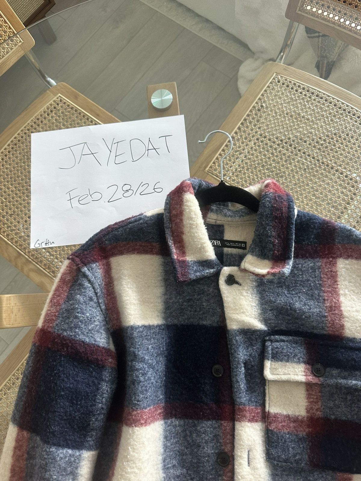 Zara Zara Mens Jacket Size US L / EU 52-54 / 3 - 3 Thumbnail