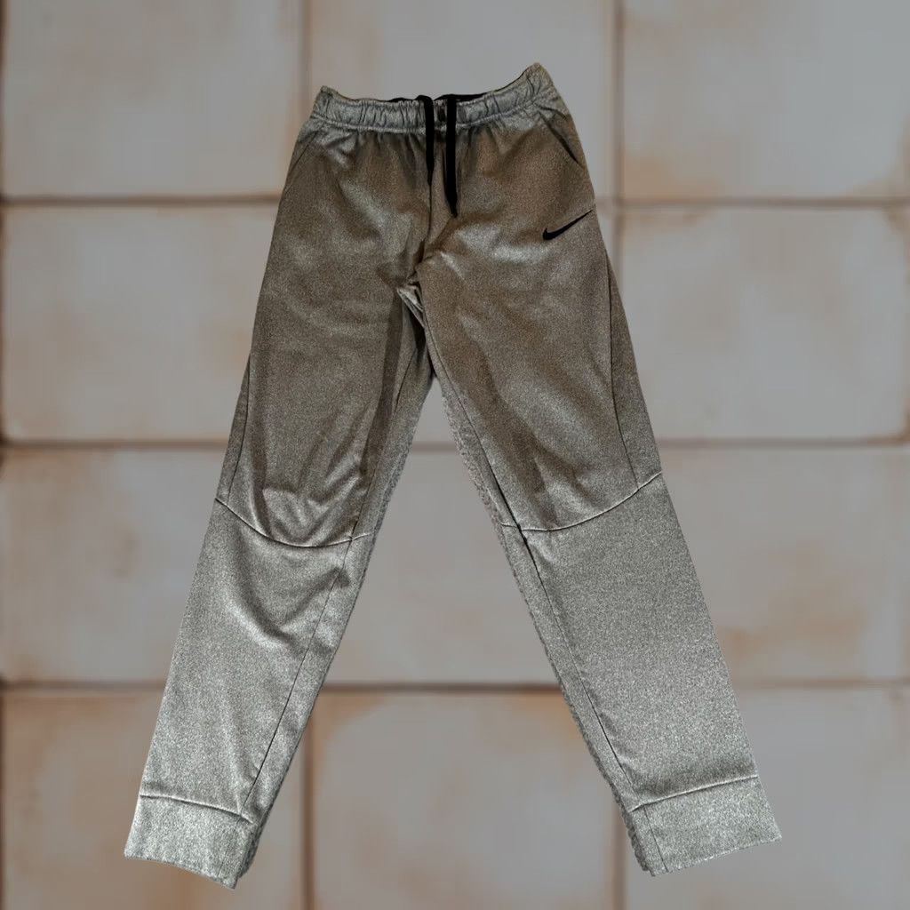 Nike Nike Dri-FIT Fleece Joggers Pants Mens Small Gray Athletic Size US 29 - 1 Thumbnail