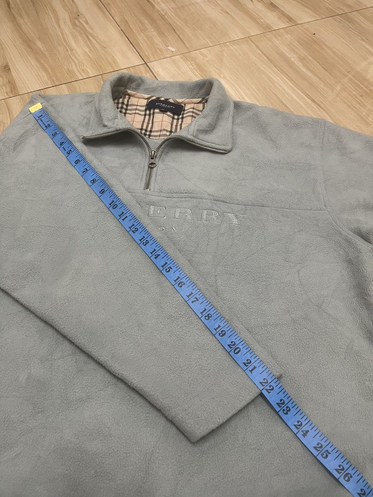 Burberry vintage burberry half zipper Size US M / EU 48-50 / 2 - 1 Thumbnail