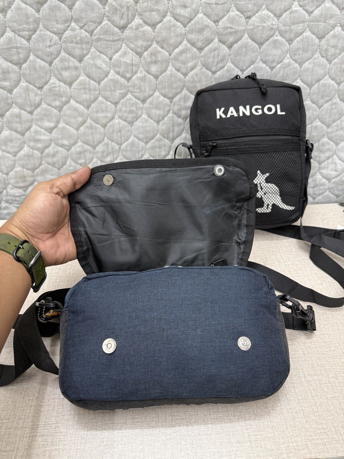 Hypebeast 🔥🔥🔥ARCHIVE CAPTAIN STAG & KANGOL SLING BAG Size ONE SIZE - 7 Thumbnail