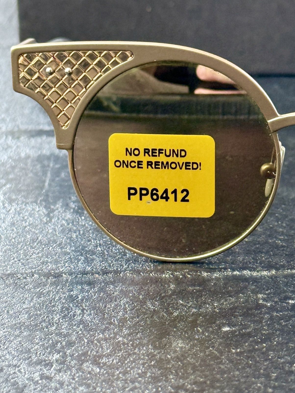 Bottega Veneta 25 / 30 LIMITED EDITION BV15 18K ROSE GOLD FILLED SUNGLASSES Size ONE SIZE - 19 Thumbnail