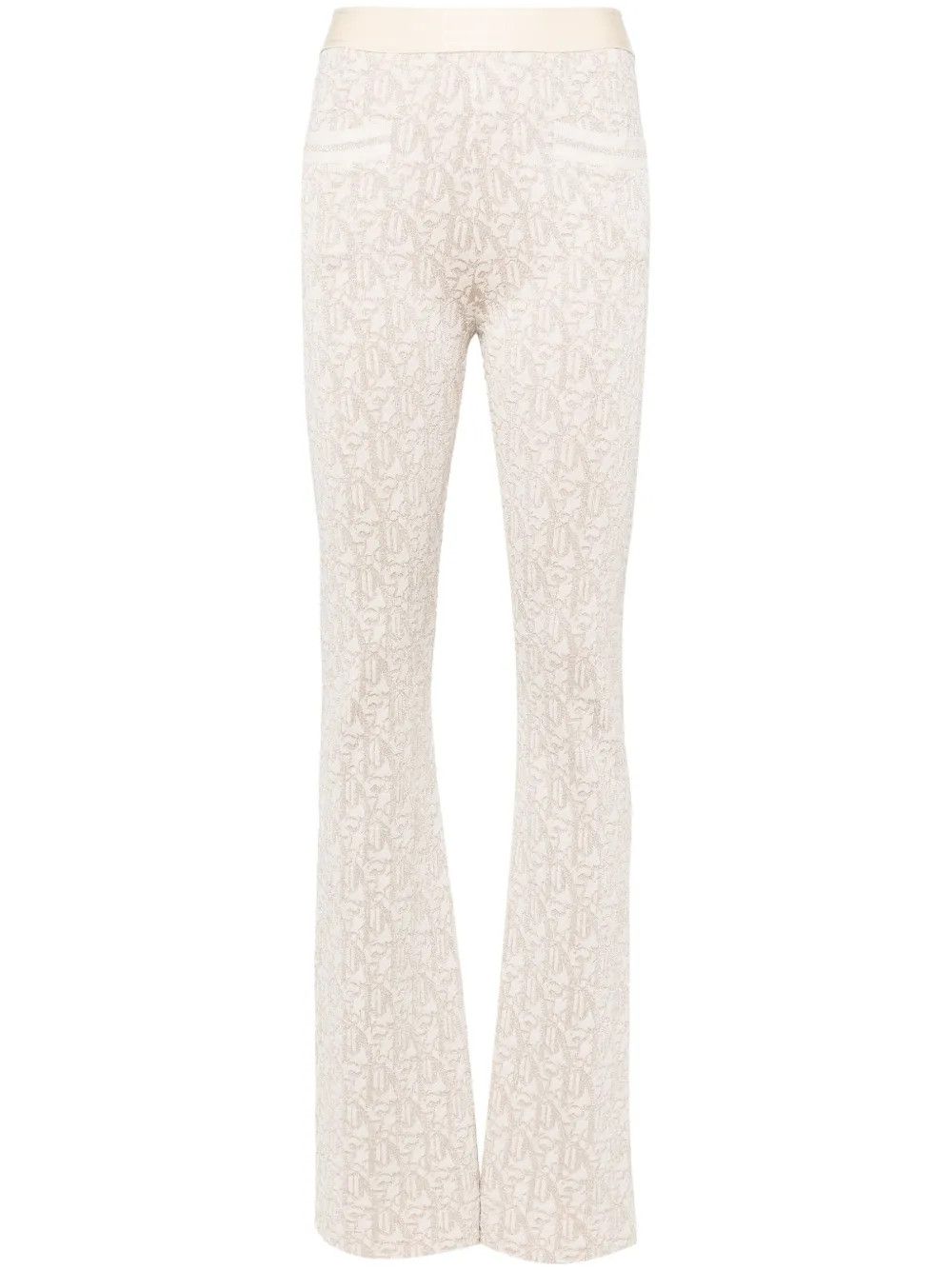 Palm Angels o1y1125 Sweatpant in Beige Size 28" / US 6 / IT 42 - 1 Thumbnail