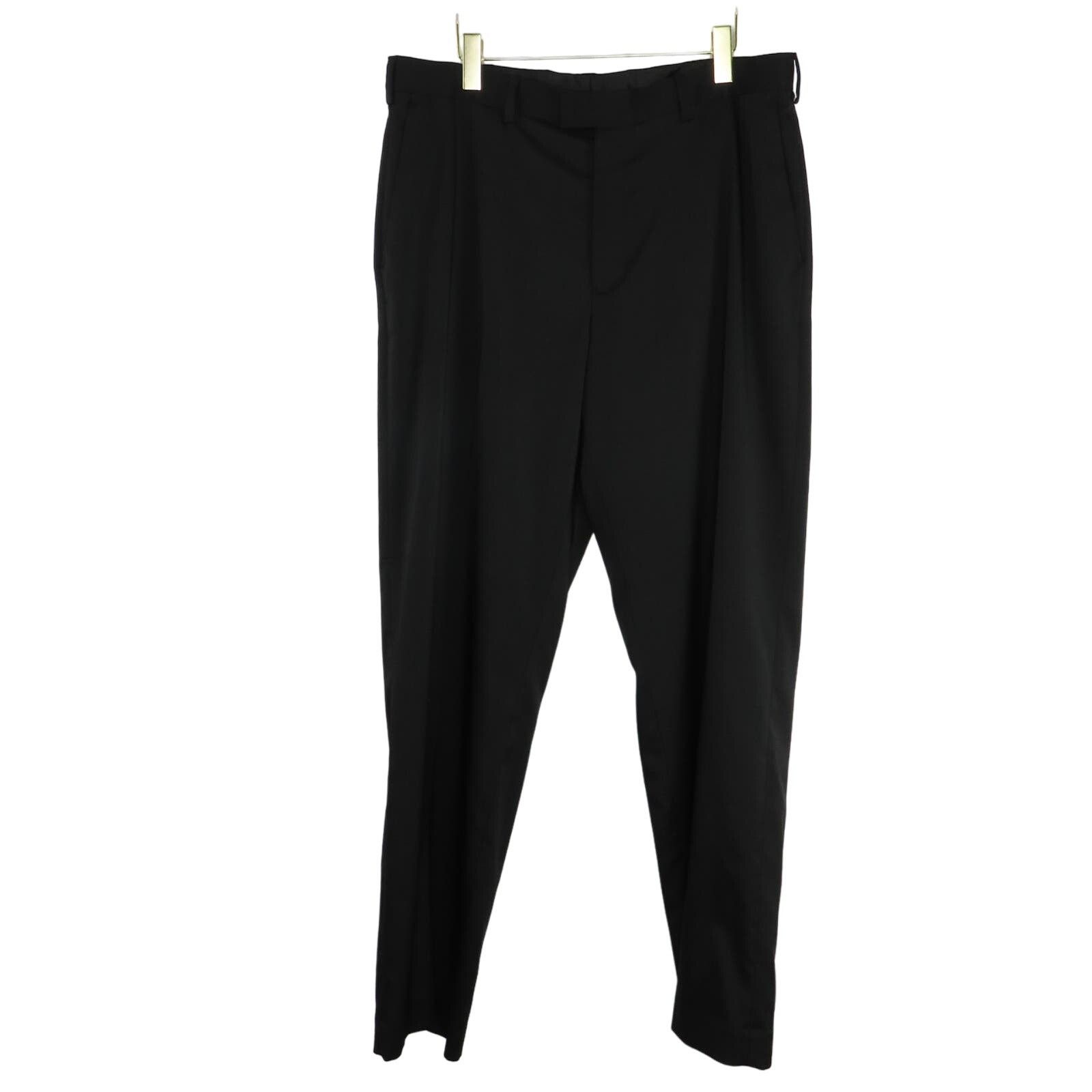 Perry Ellis Perry Ellis Portfolio Black Suit Pants Dress Pants 36x32 Size US 36 / EU 52 - 3 Thumbnail