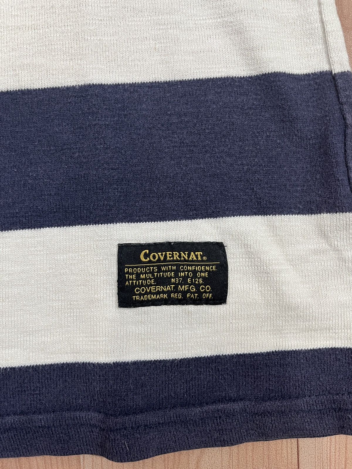 COVERNAT 💸LETS BID💸 COVERNAT Stripe T-Shirt Vintage Size US M / EU 48-50 / 2 - 4 Thumbnail