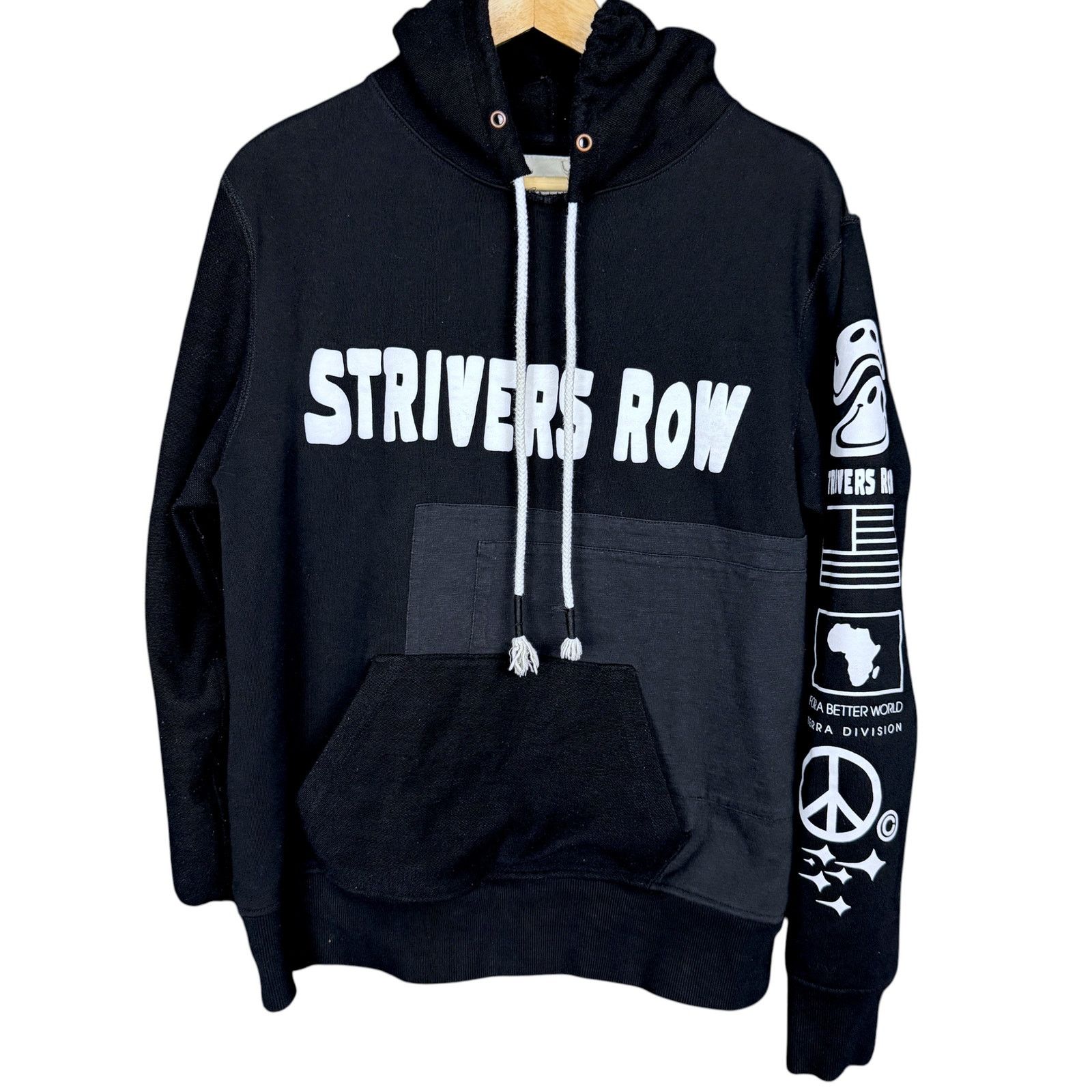 Other Strivers Row Men's Medium Black Abstract Logo Streetwear Size US M / EU 48-50 / 2 - 8 Thumbnail