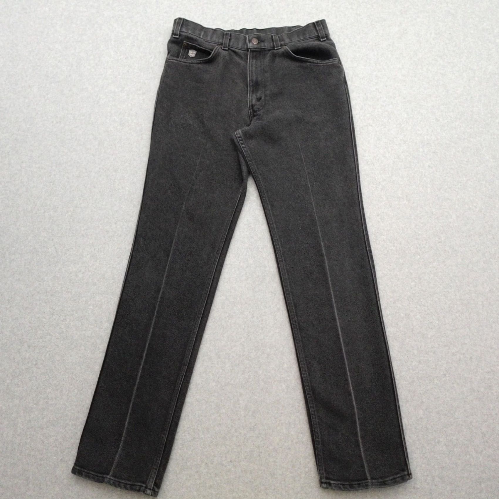 Levi's VINTAGE Levi's Gold Tab Jeans Mens 34x32 USA Black 34 32 Straight Denim Jeans Mens Size US 34 / EU 50 - 2 Thumbnail