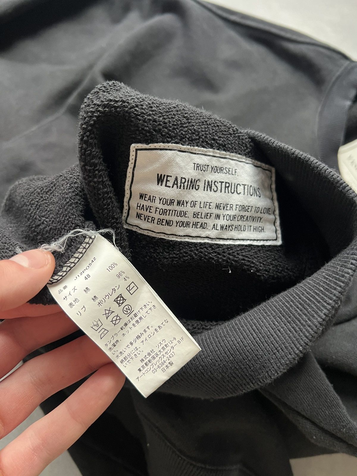 Maison MIHARA YASUHIRO Maison Mihara Yasuhiro Dog Sweatshirt Size US M / EU 48-50 / 2 - 7 Thumbnail