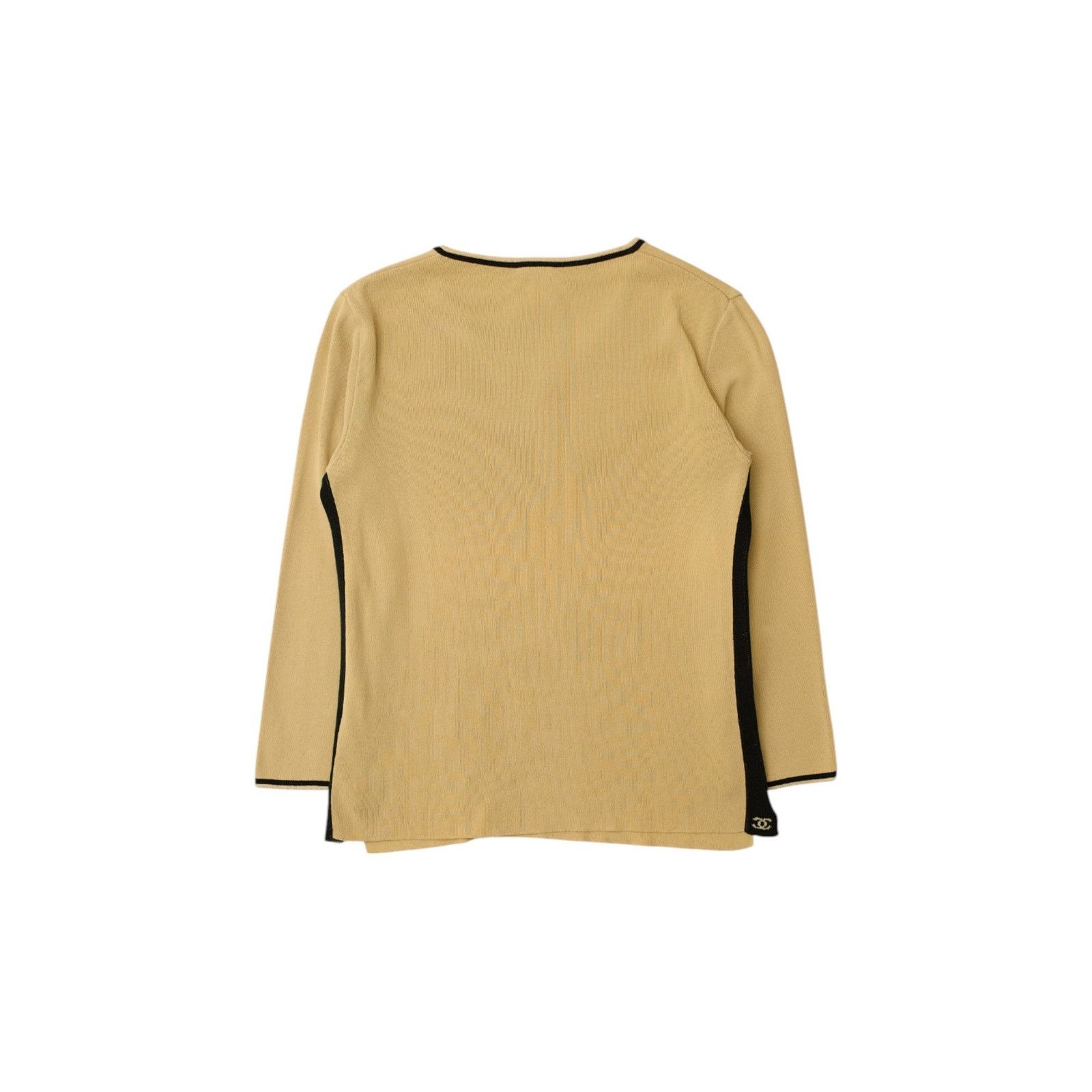 Chanel S/S 2008 Chanel Long Sleeve Knit Sweater Size XS / US 0-2 / IT 36-38 - 2 Thumbnail