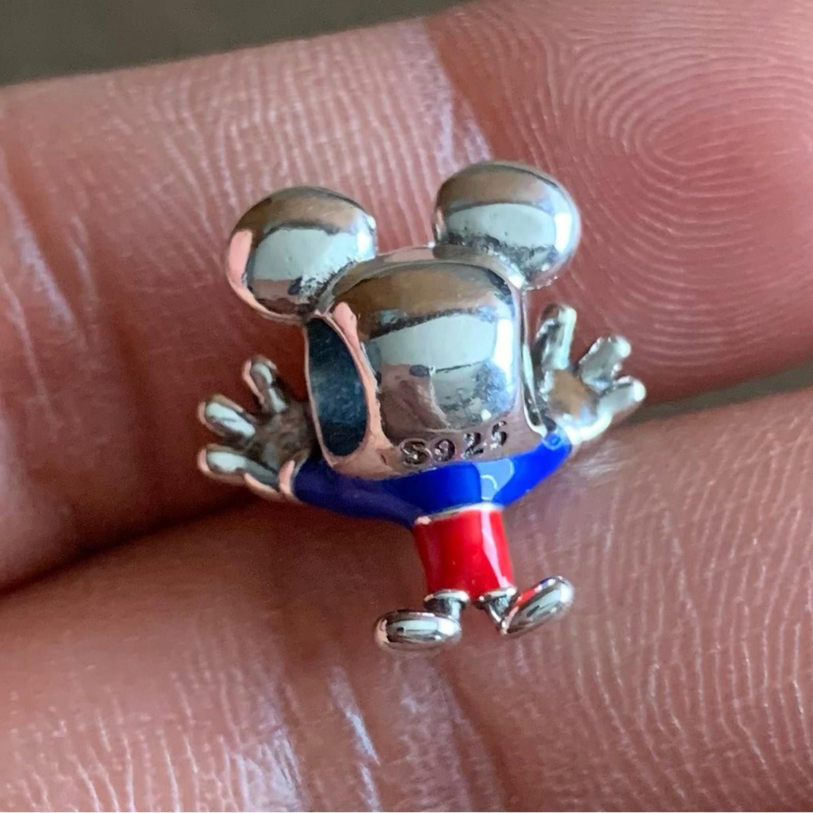 Other NWOT Mickey Mouse Hands Up Charm Sterling Silver 925 Size ONE SIZE - 10 Thumbnail