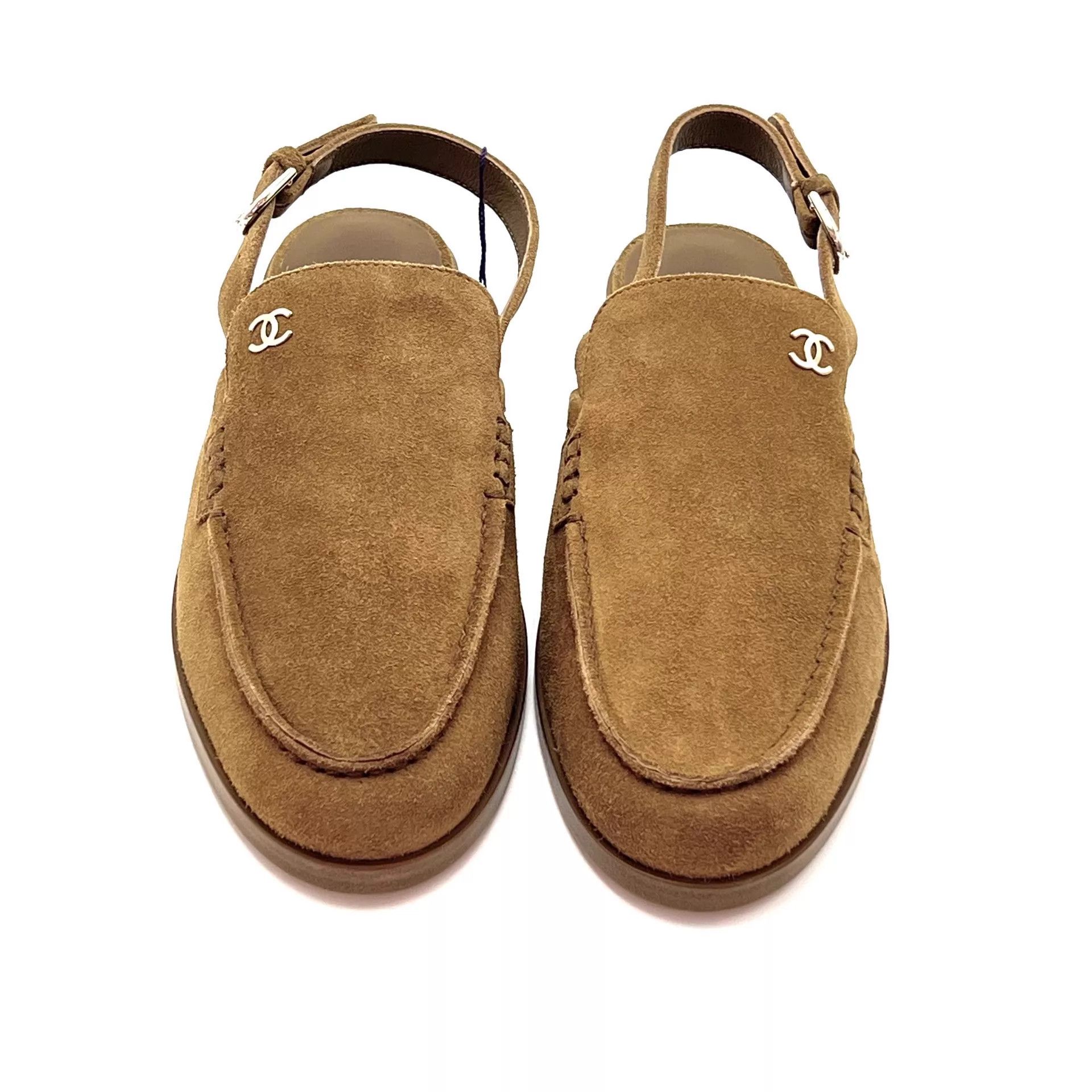 Chanel CHANEL 26P BIRKENSTOCK Sandal 37.5 Size US 7 / IT 37 - 5 Thumbnail