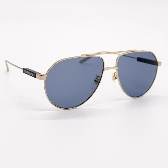 Gucci NEW GUCCI GG1311S 003 UNISEX METAL AVIATOR SUNGLASSES Size ONE SIZE - 5 Thumbnail