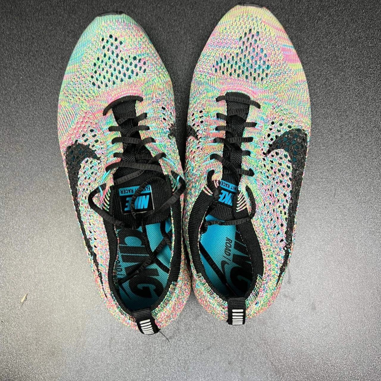 Nike Nike Flyknit Racer Running Shoes Women 5 2.0 526628-304 Size US 7.5 / IT 37.5 - 5 Thumbnail